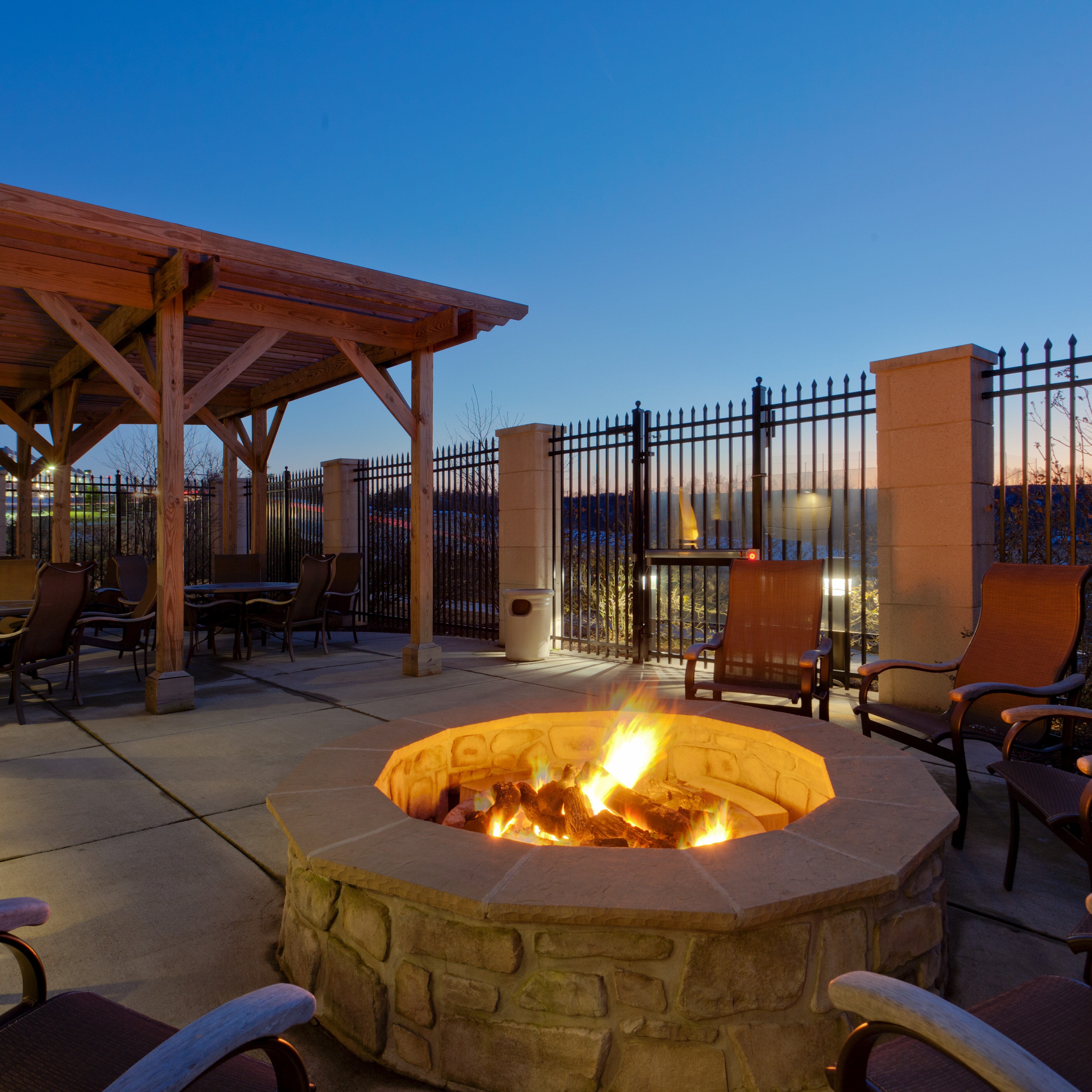 Malvern PA Hotel Patio
