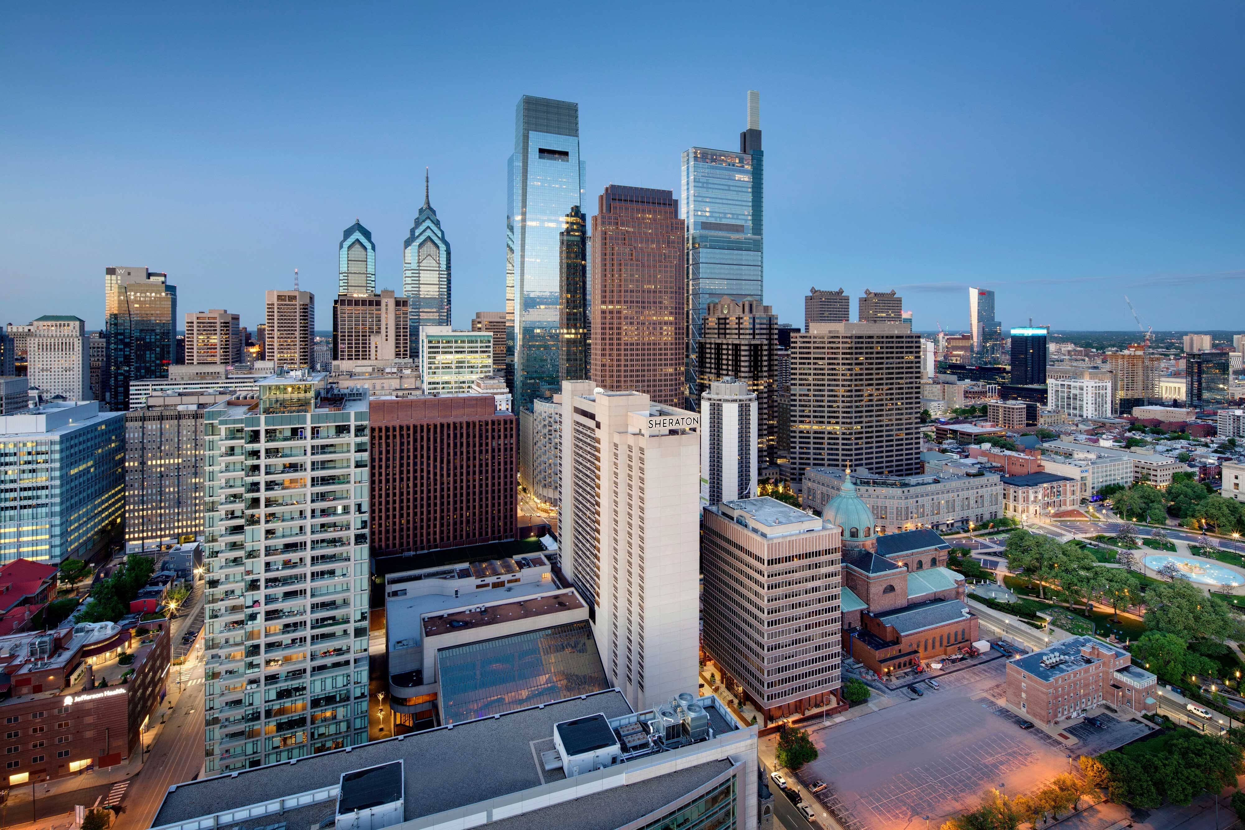 City skyline