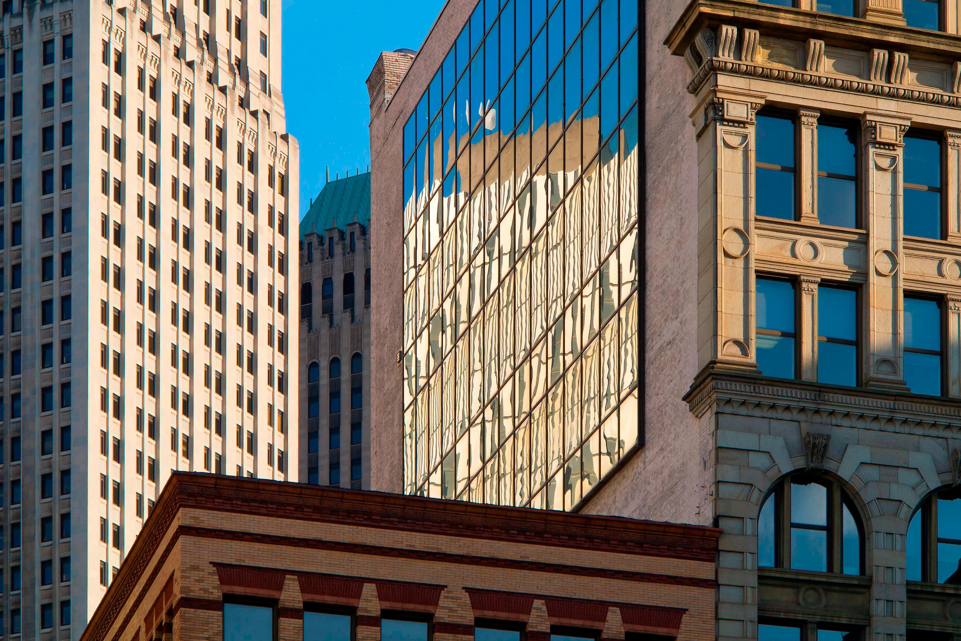 Downtown building architecture