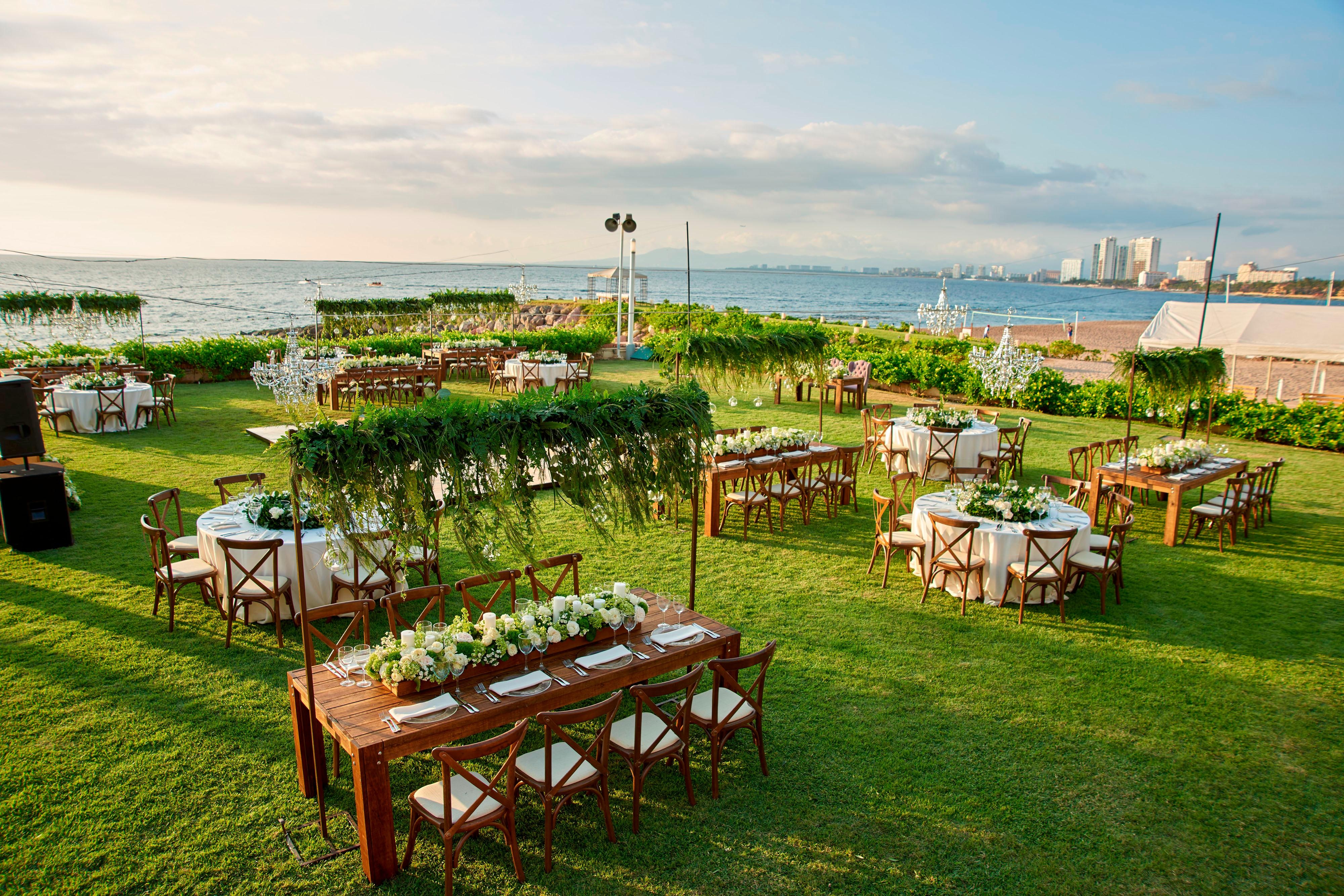 Outdoor wedding
