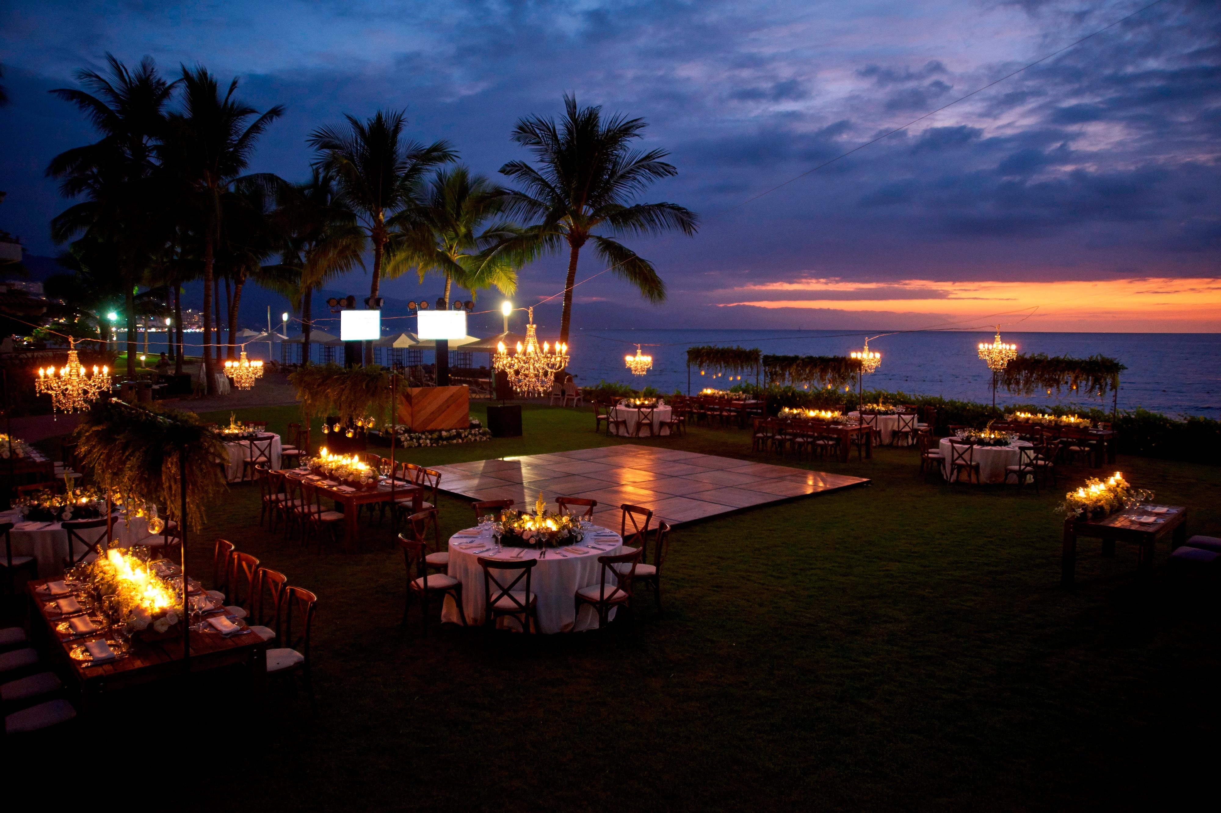 Outdoor wedding