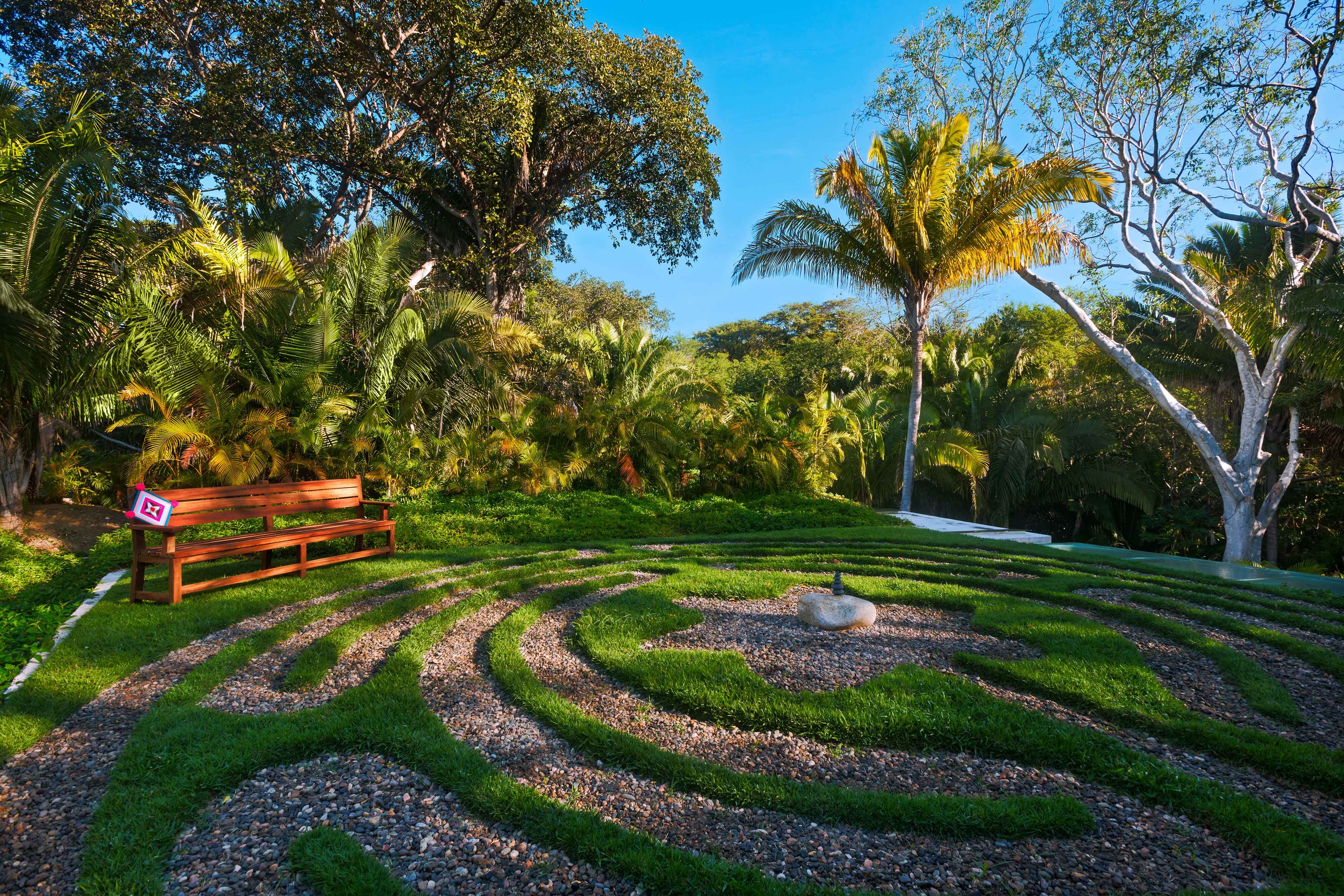 Walking labyrinth