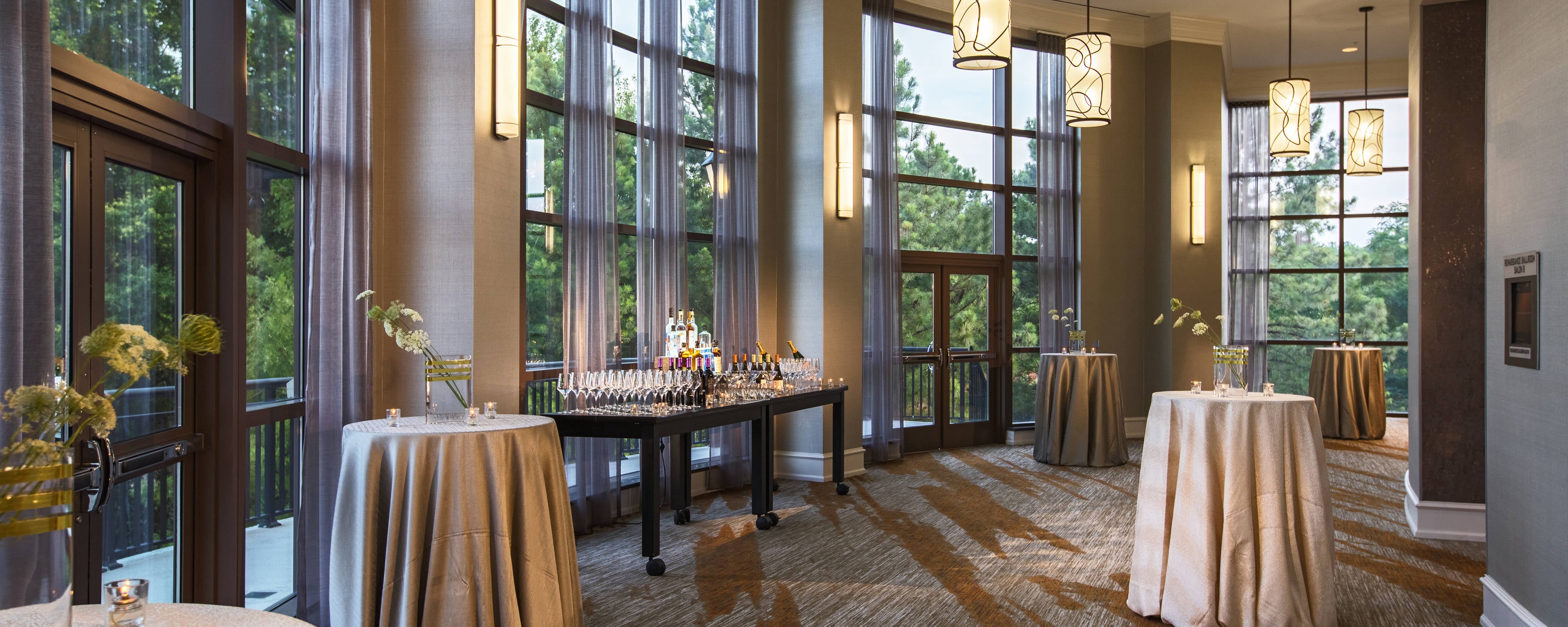 Pre function area