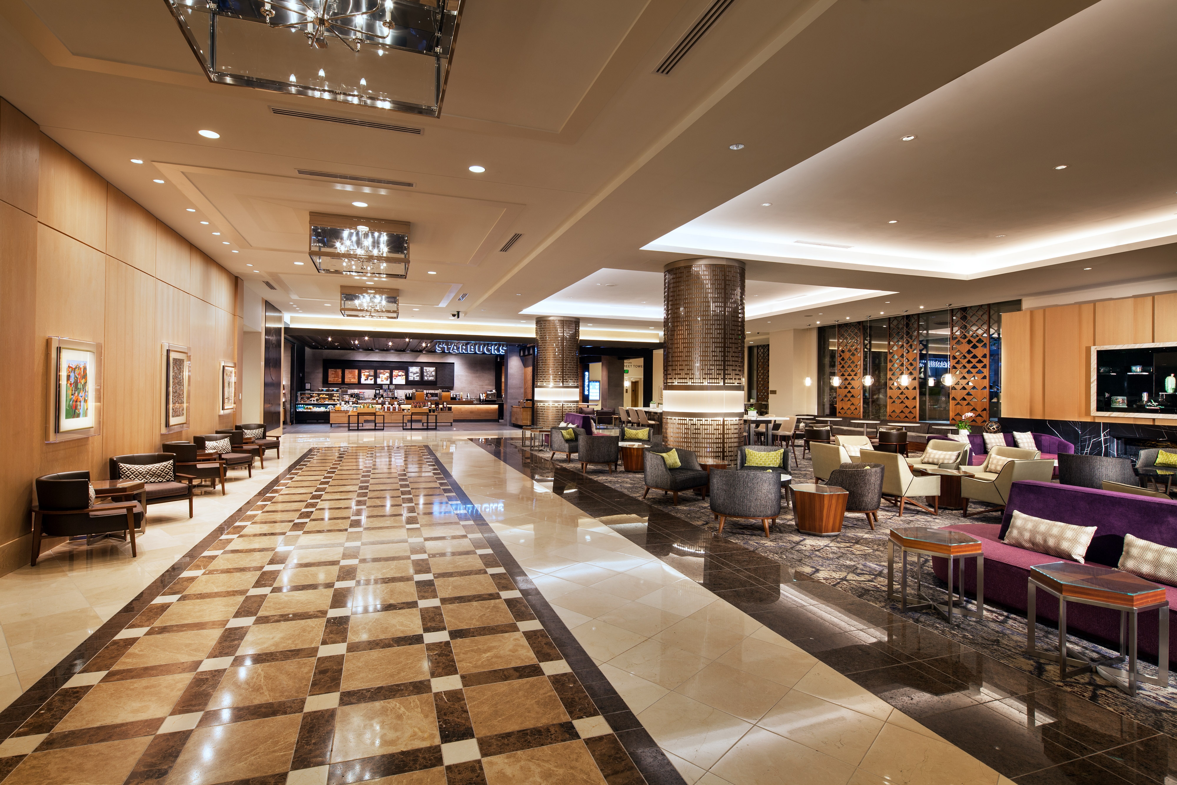 Hotel lobby
