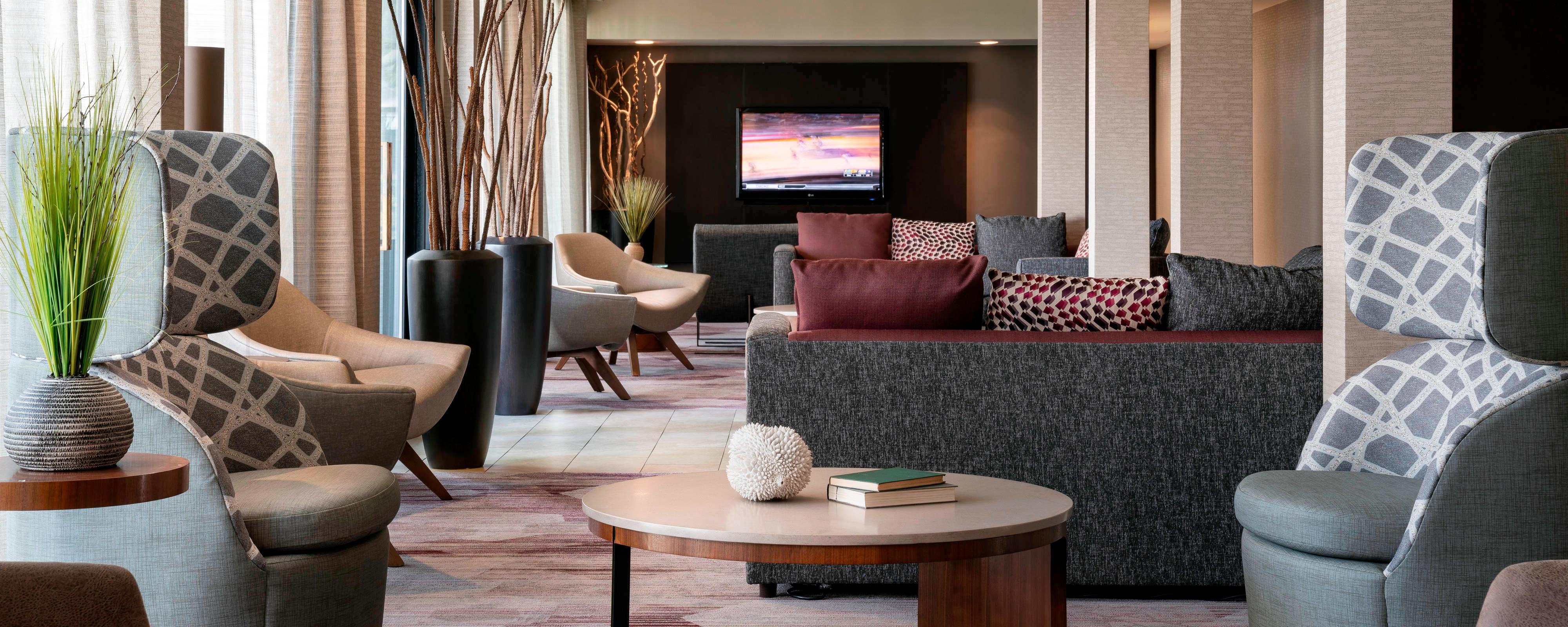 Lobby seating area
