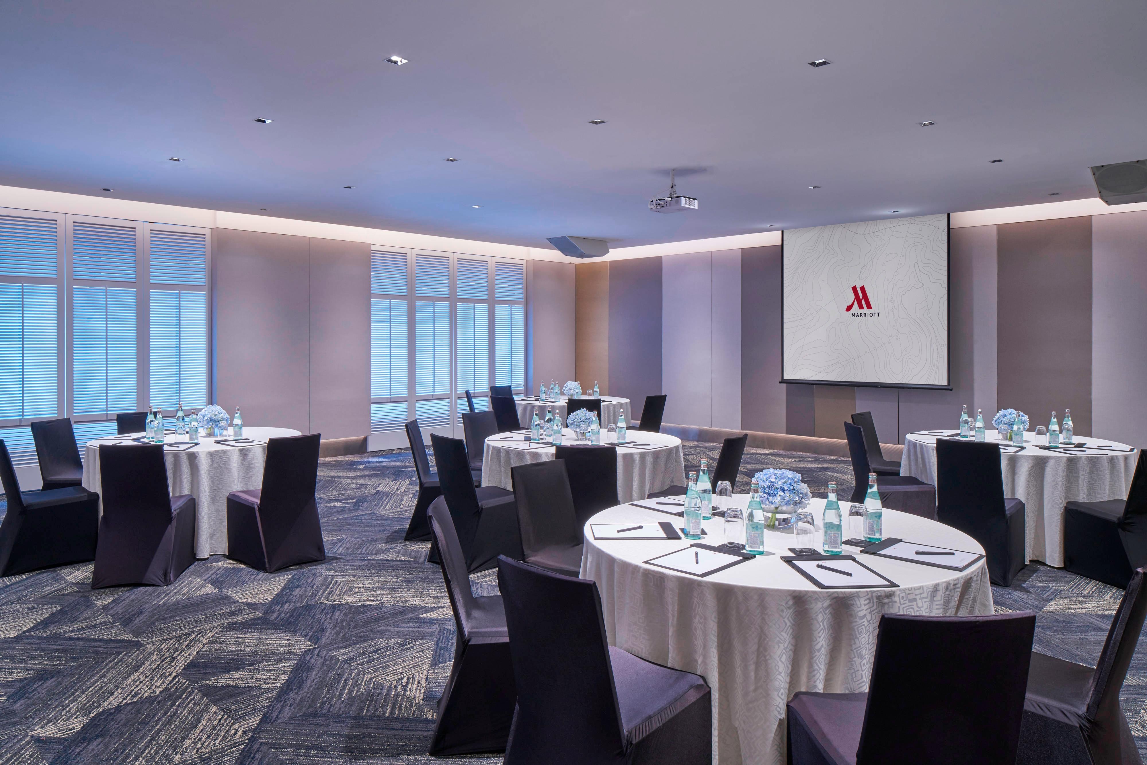 Ballroom with Round Tables