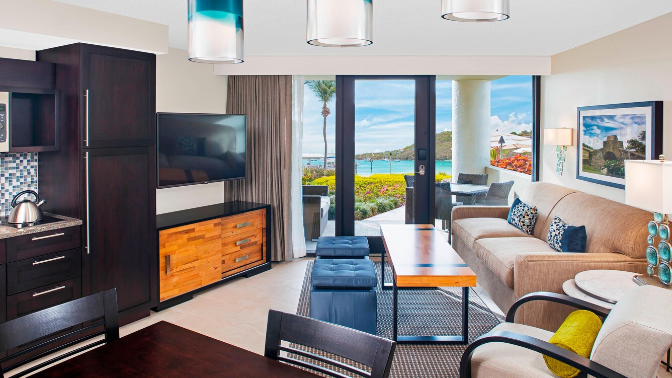 Two-Bedroom Villa - Living Area