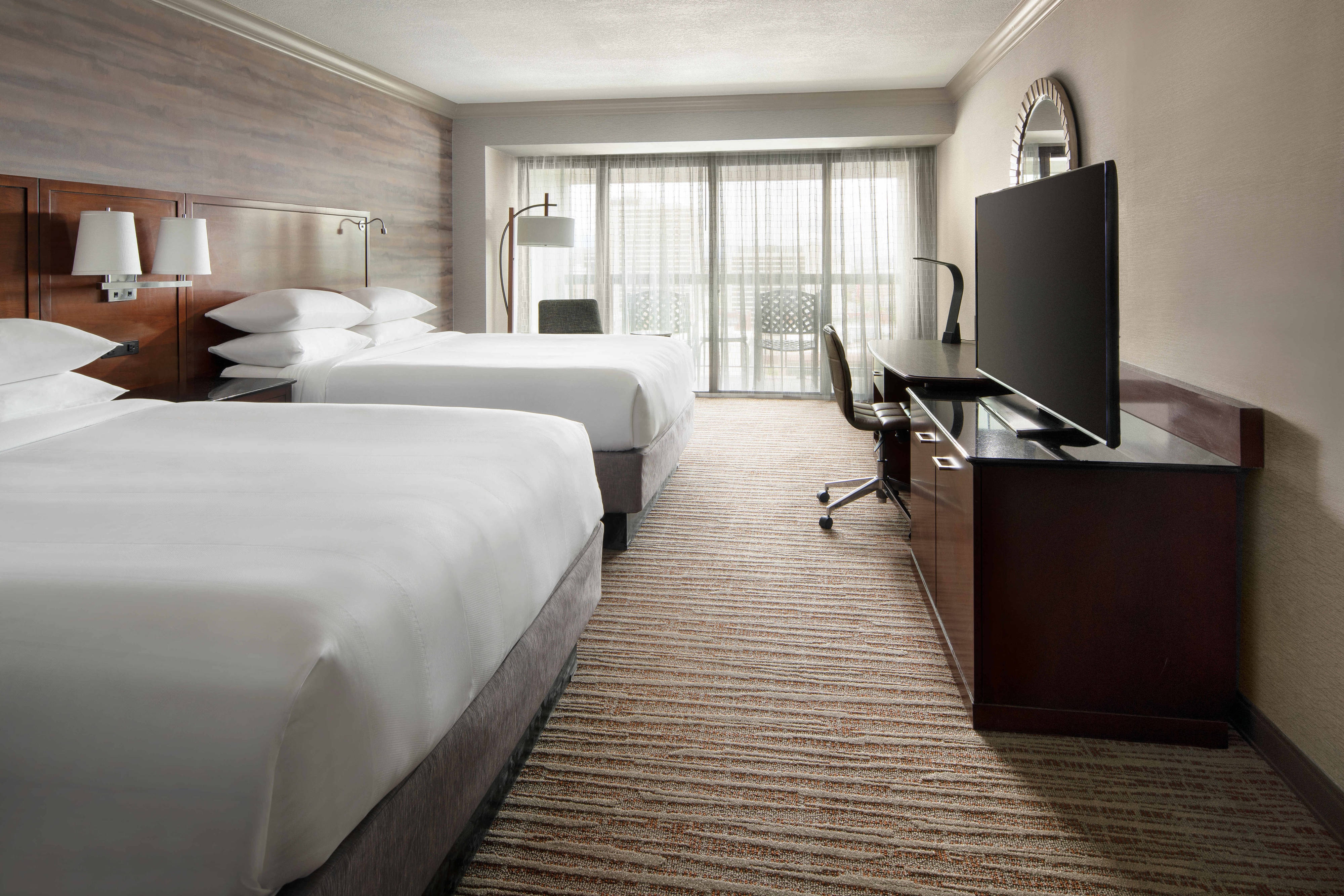 Guest room with two beds