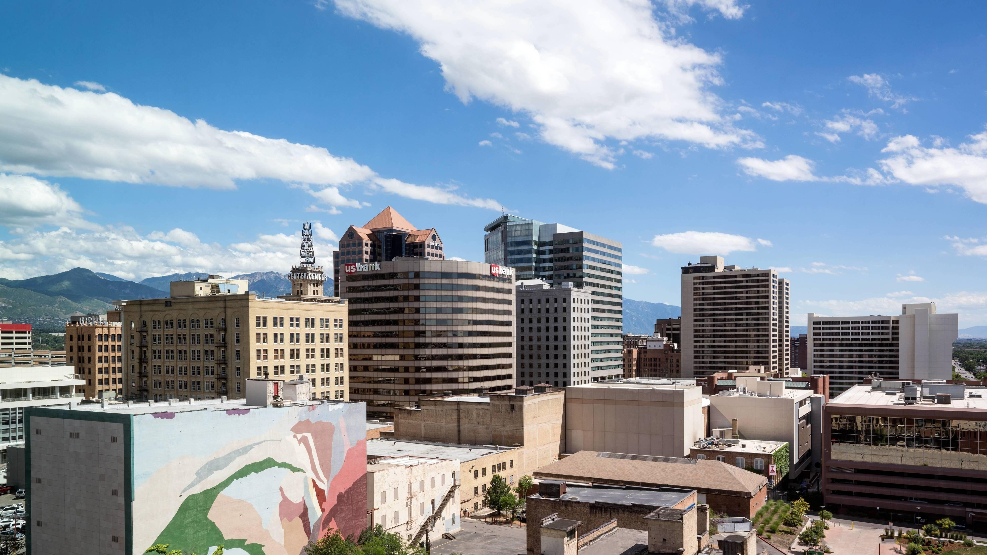 Salt Lake City skyline