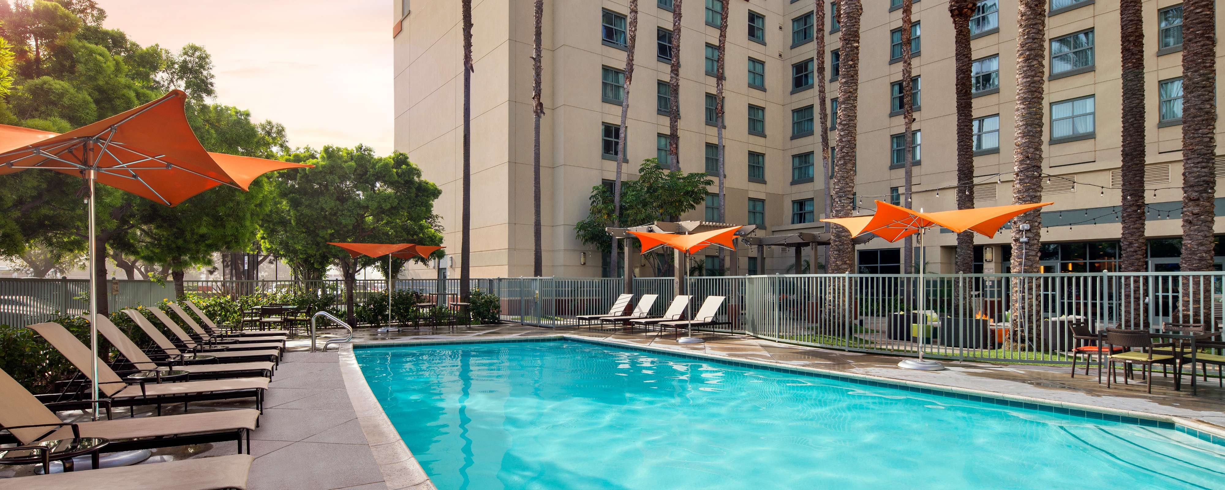Pool at the Irvine Resident Inn