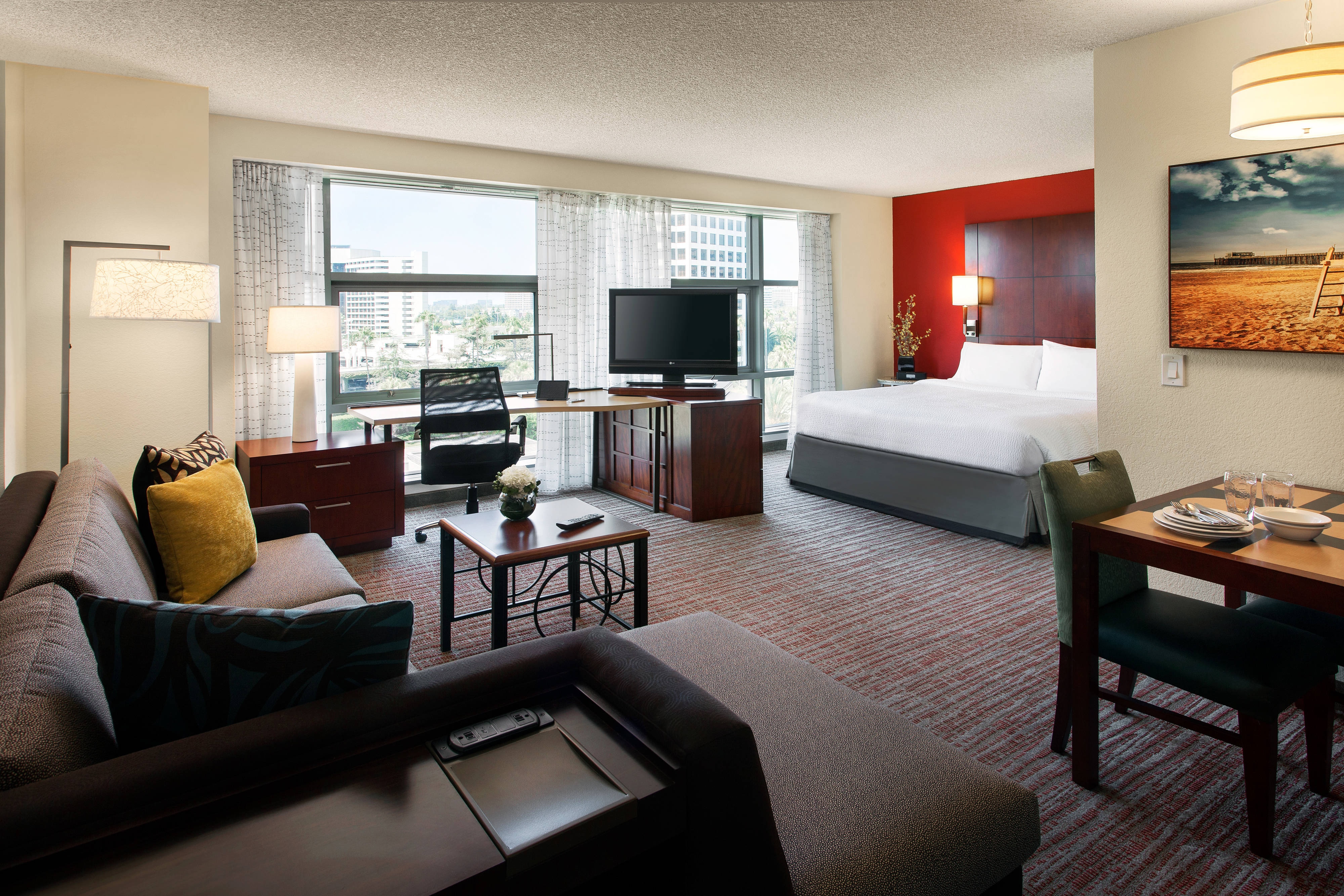 Suite at the Irvine Specturm Resort