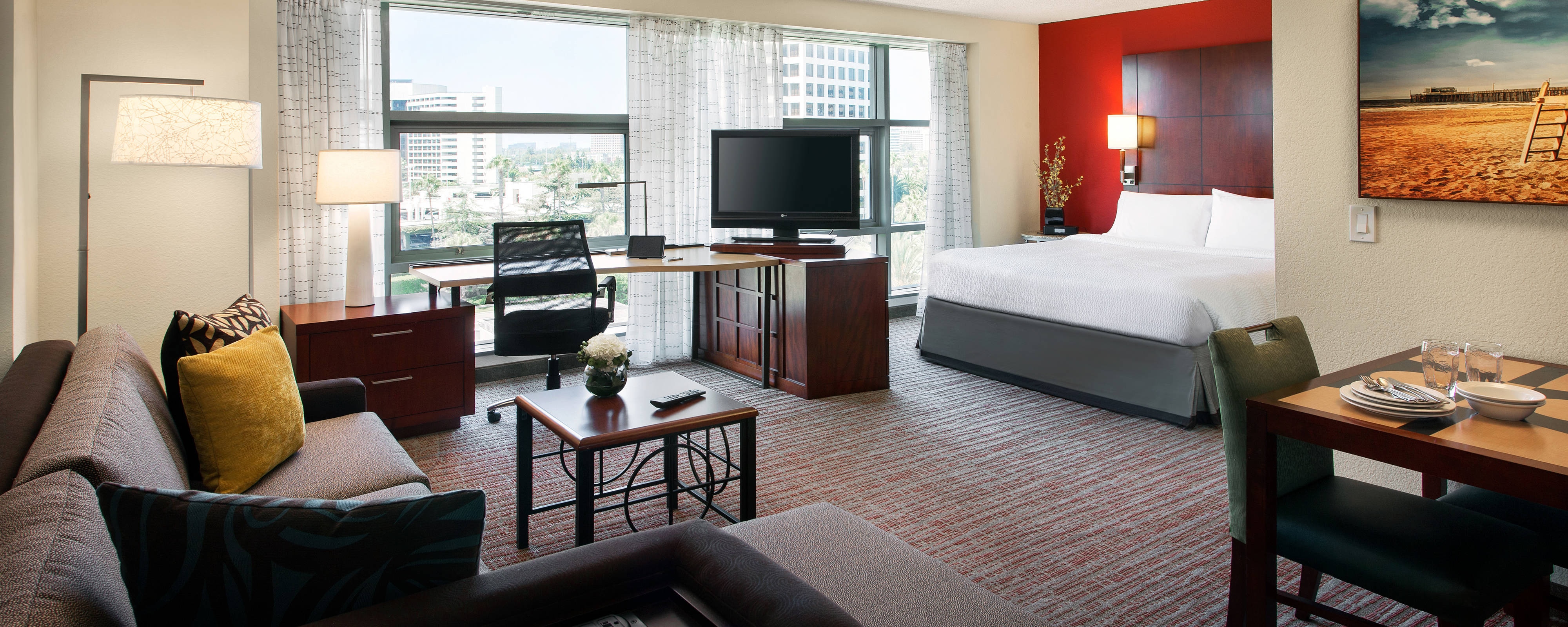 Suite at the Irvine Specturm Resort