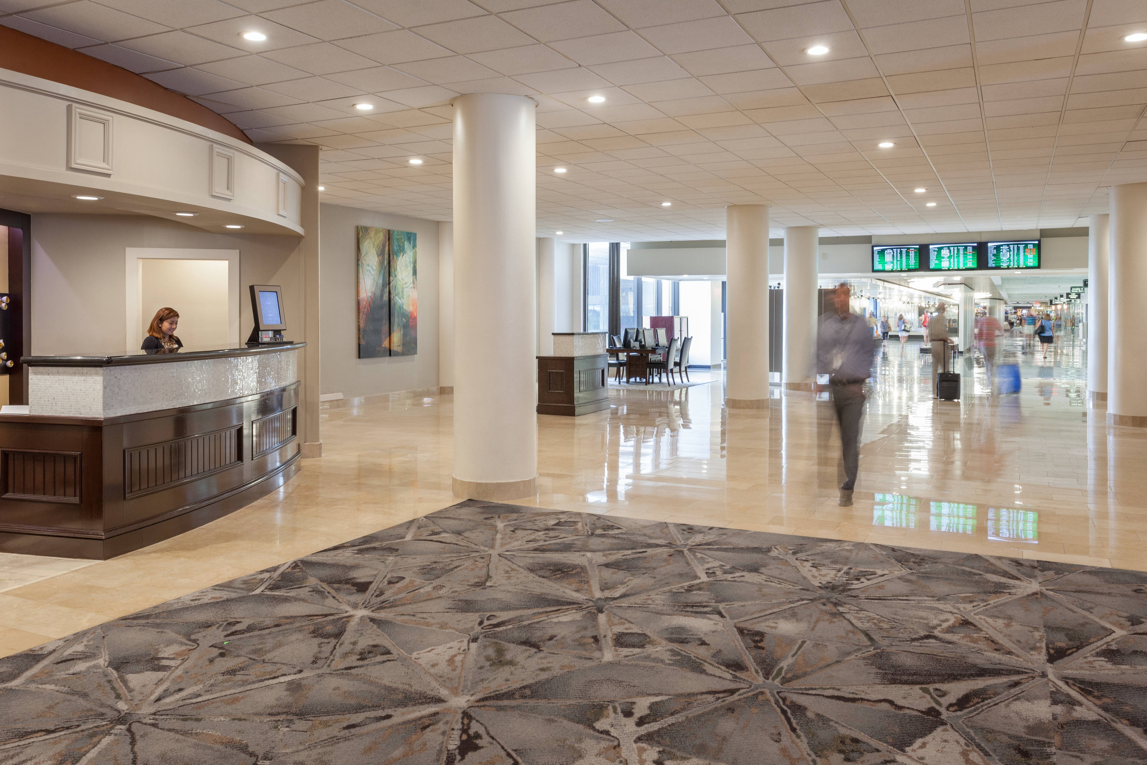 Tampa Airport Marriott Lobby