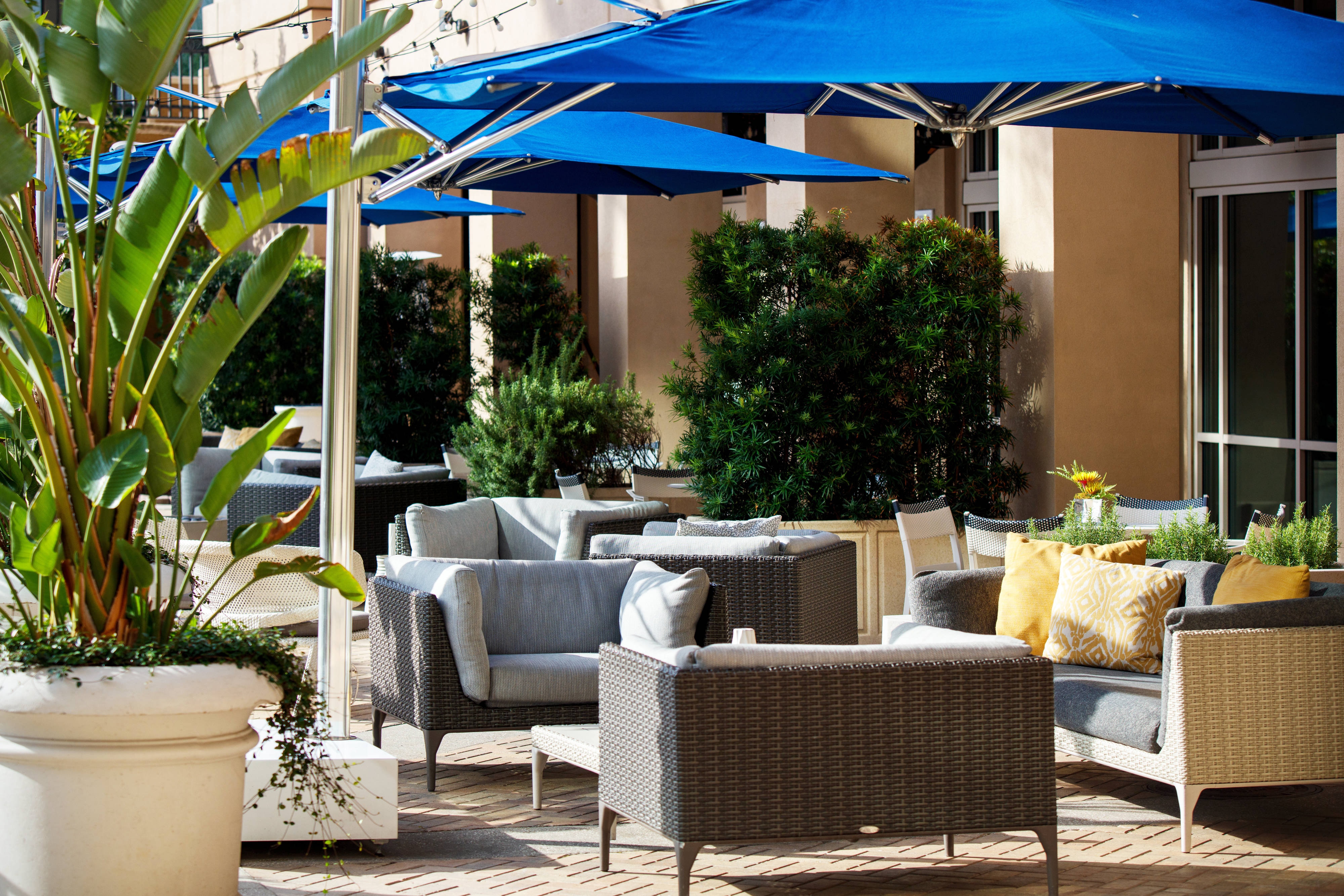Patio seating