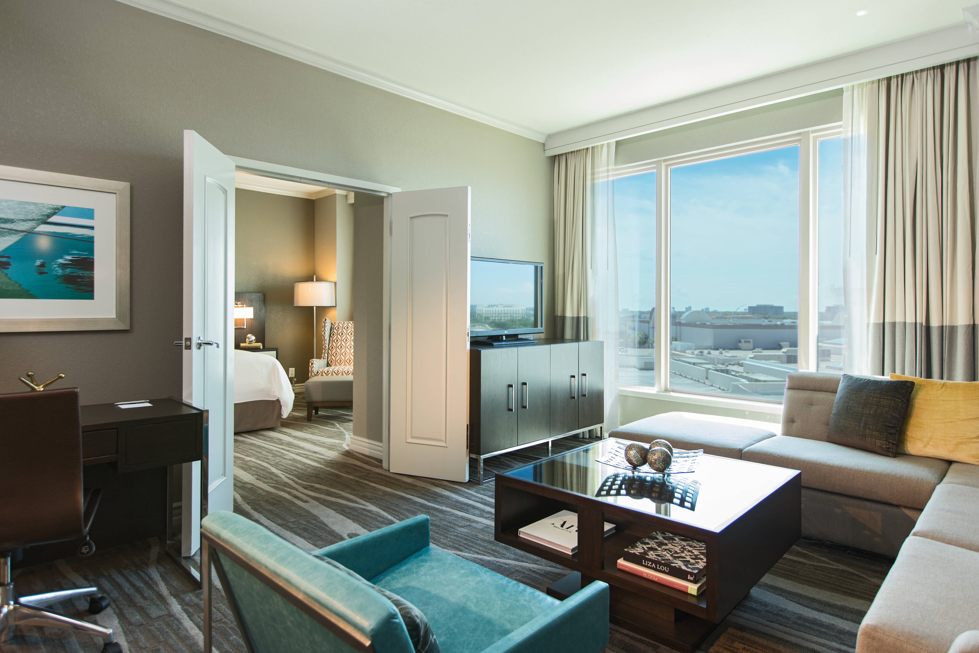 Suite living area