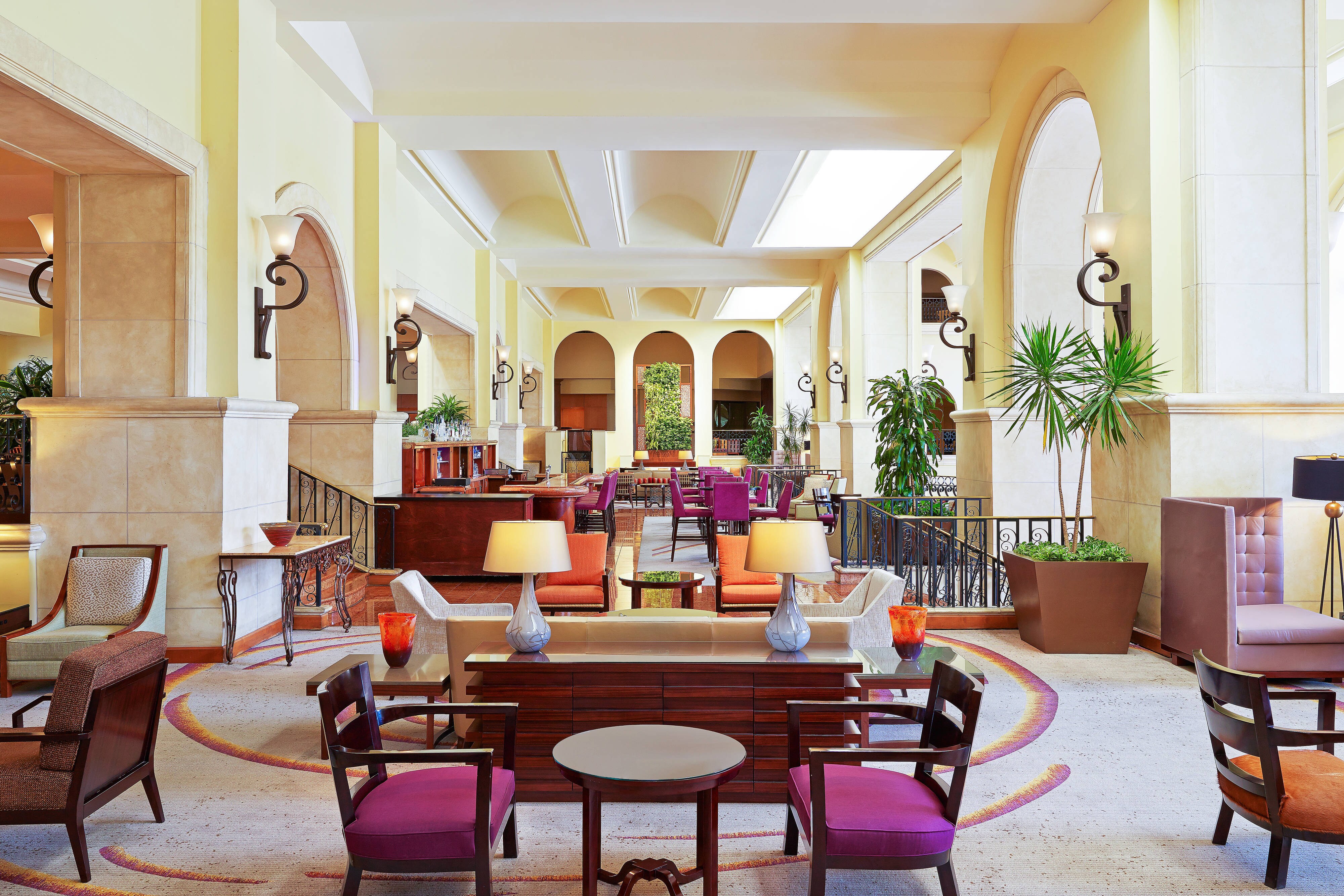 Lobby lounge seating