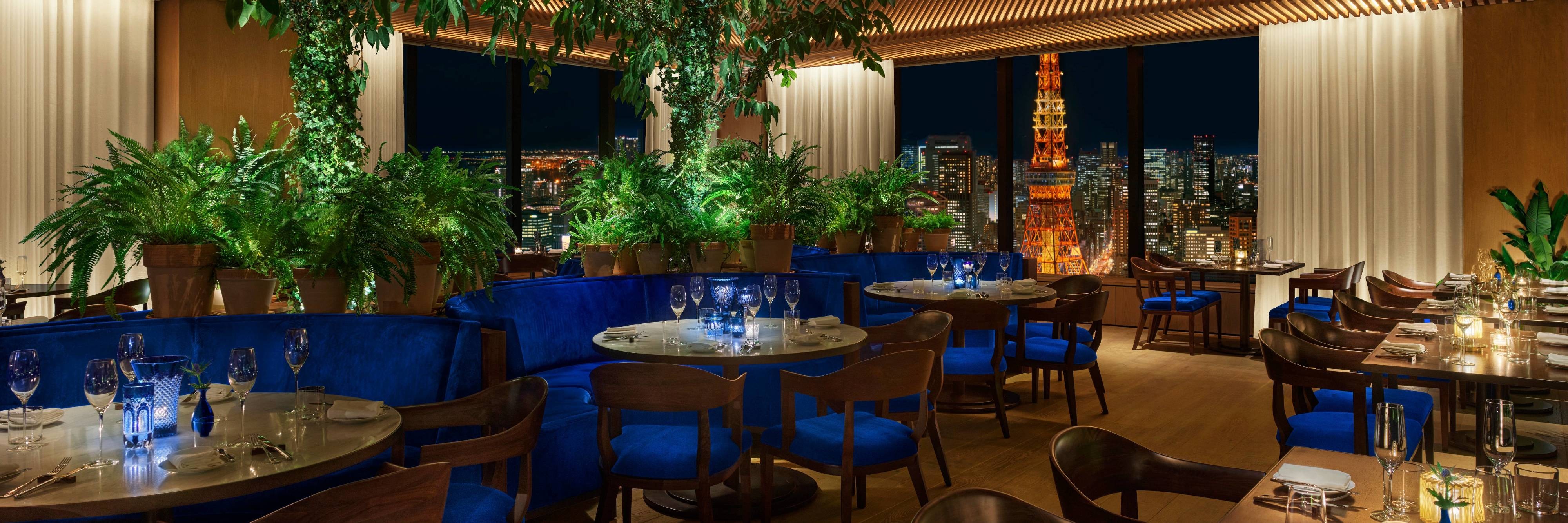 The Blue Room | Tokyo Restaurant | Marriott Bonvoy