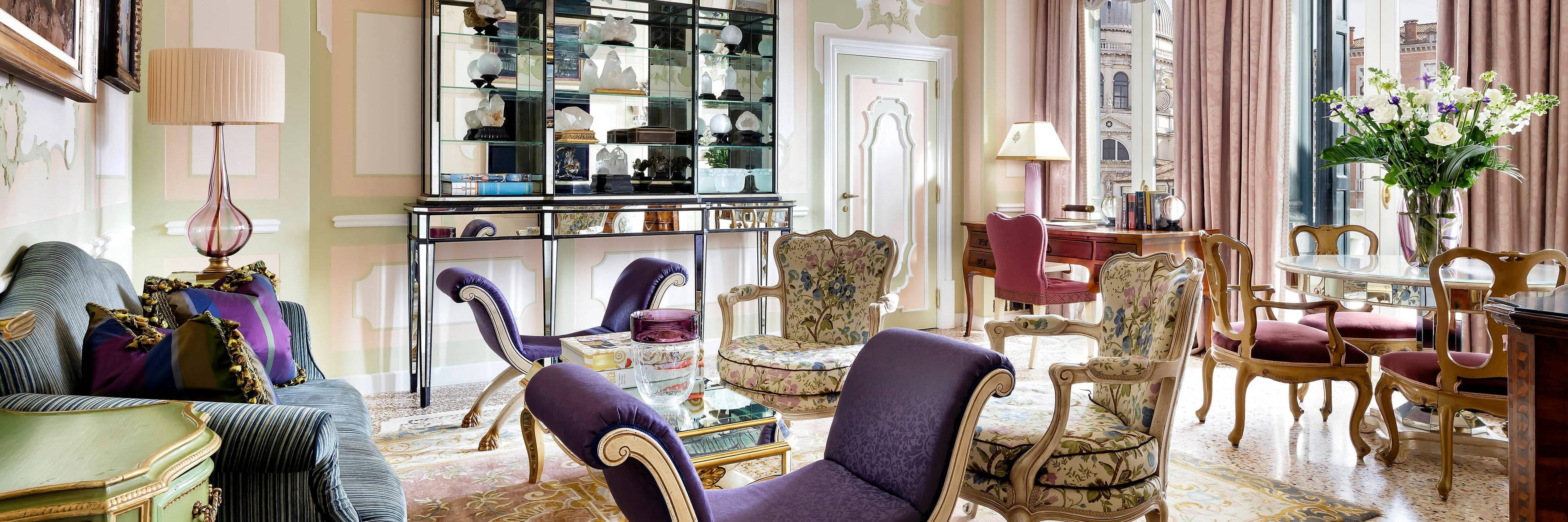 Somerset Maugham suite living area