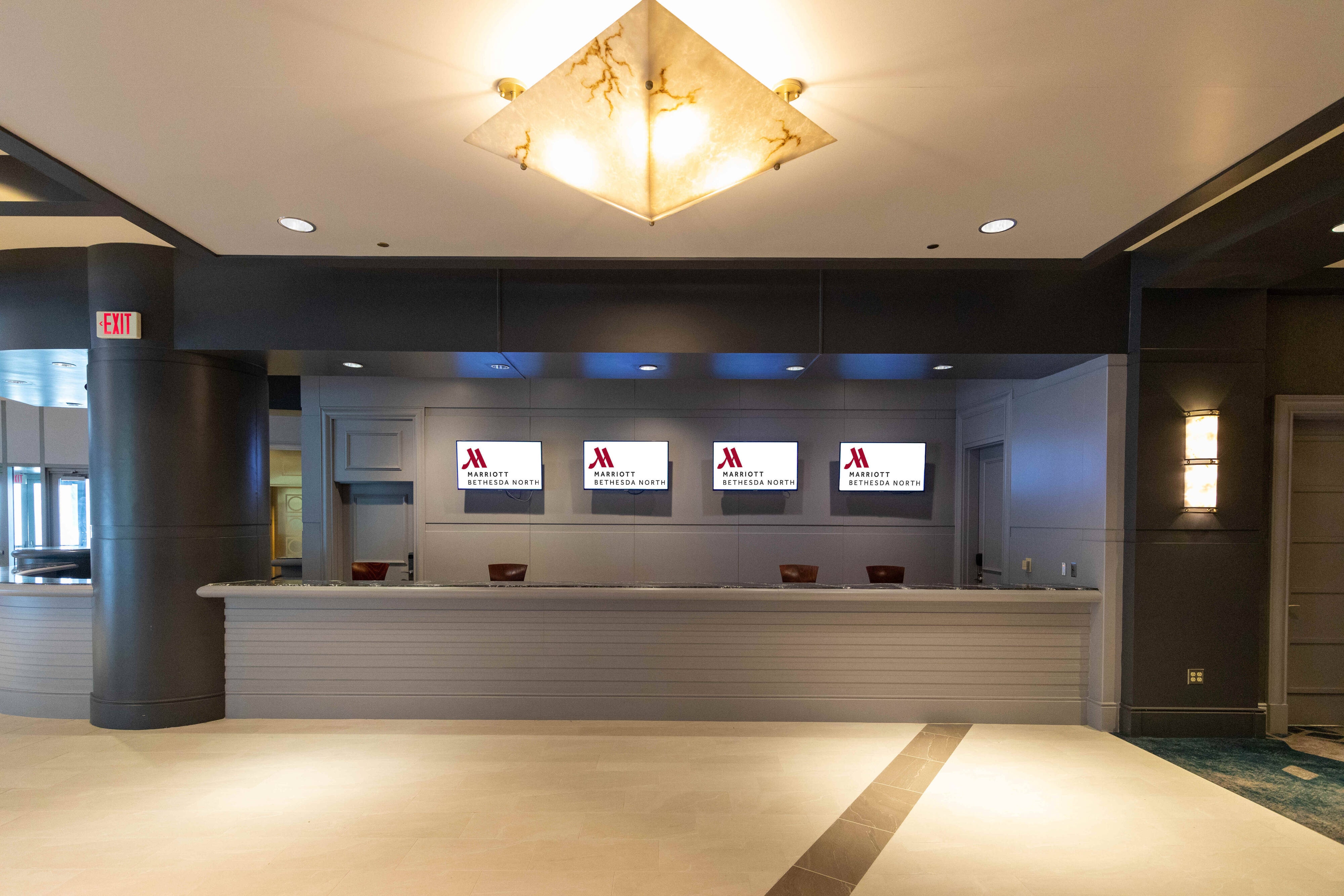 Registration desk
