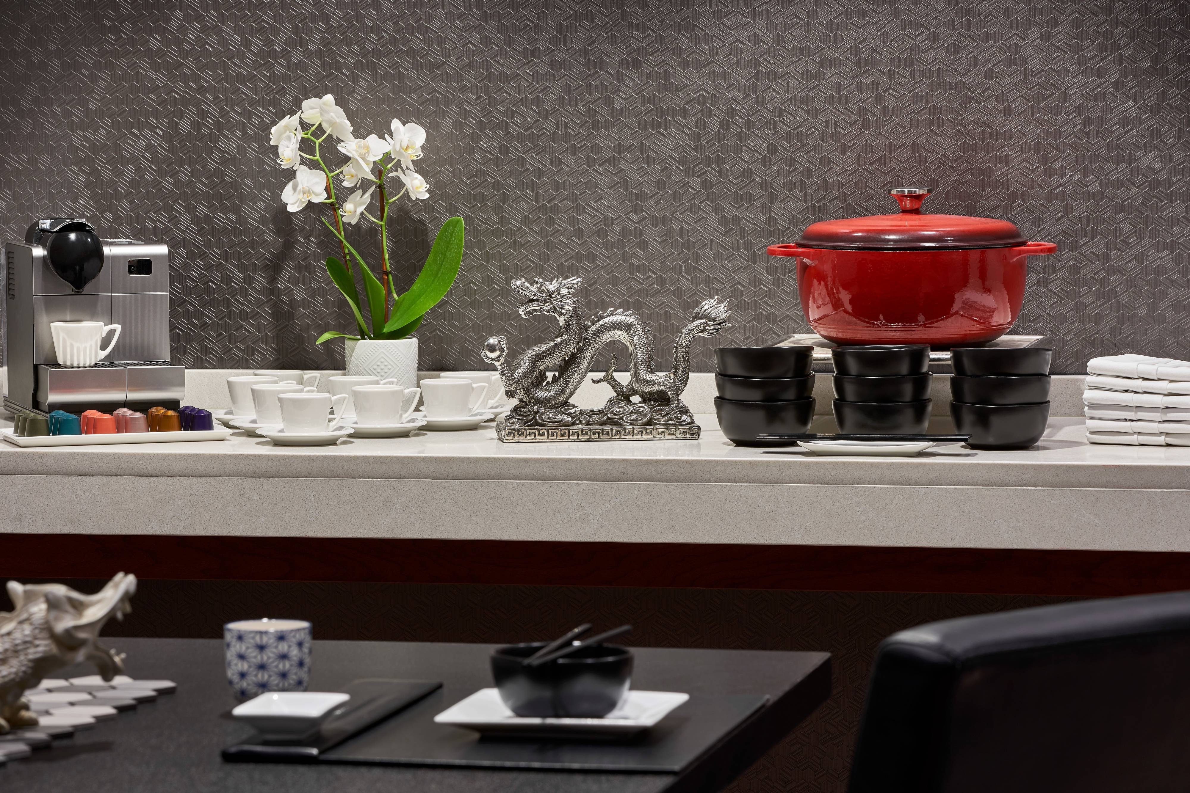 Tokyo meeting room catering setup