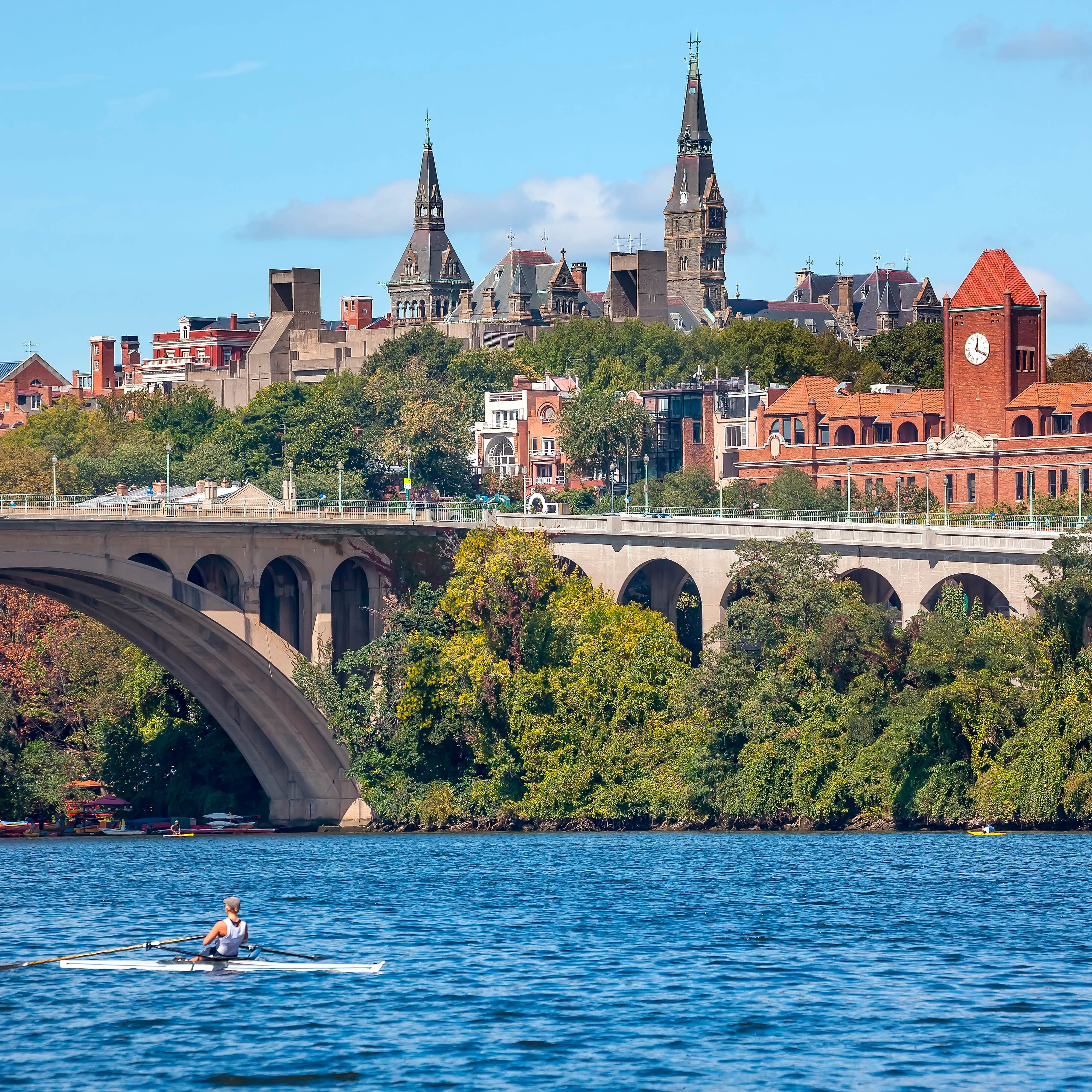 The Georgetown waterfront