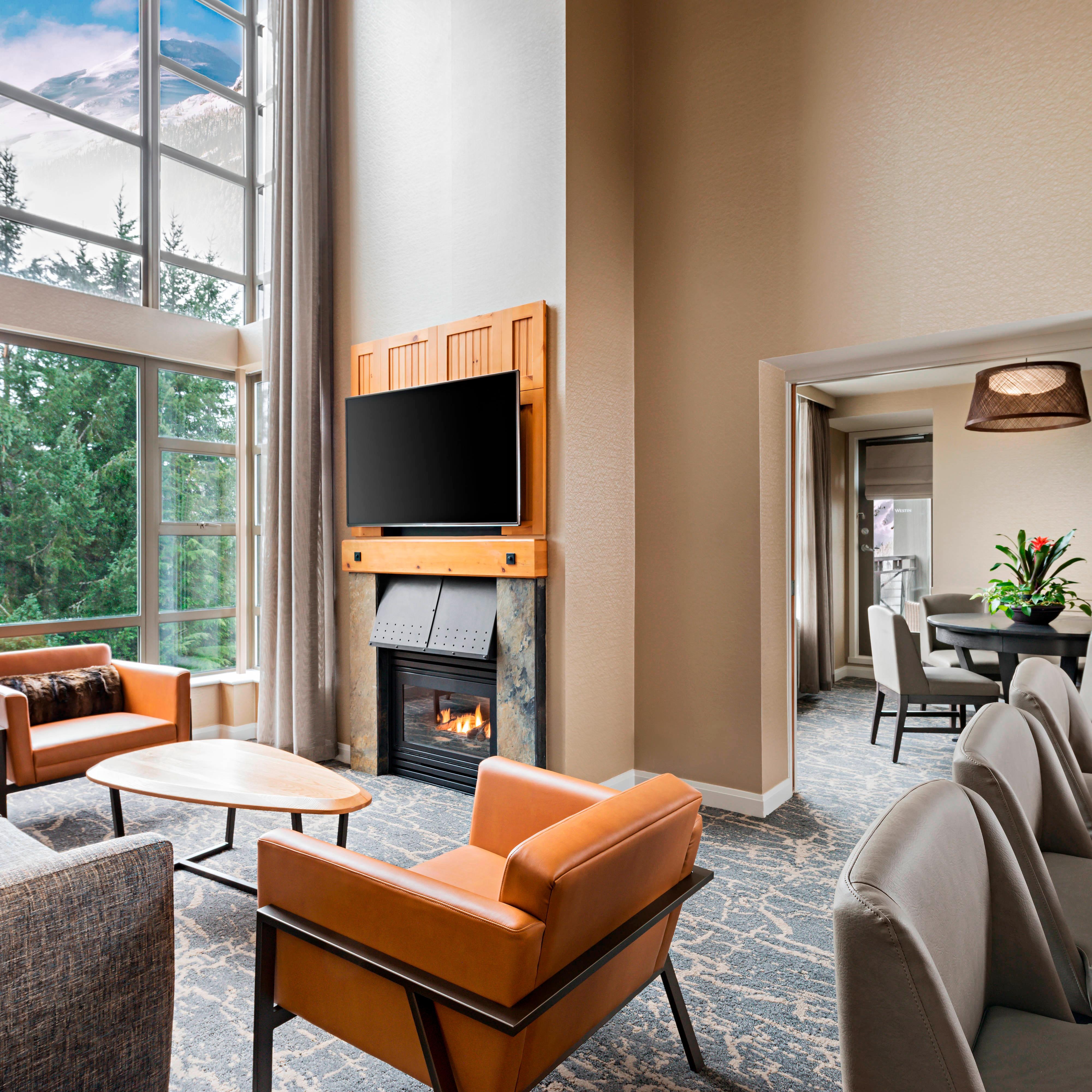 Mountain Suite Living Area