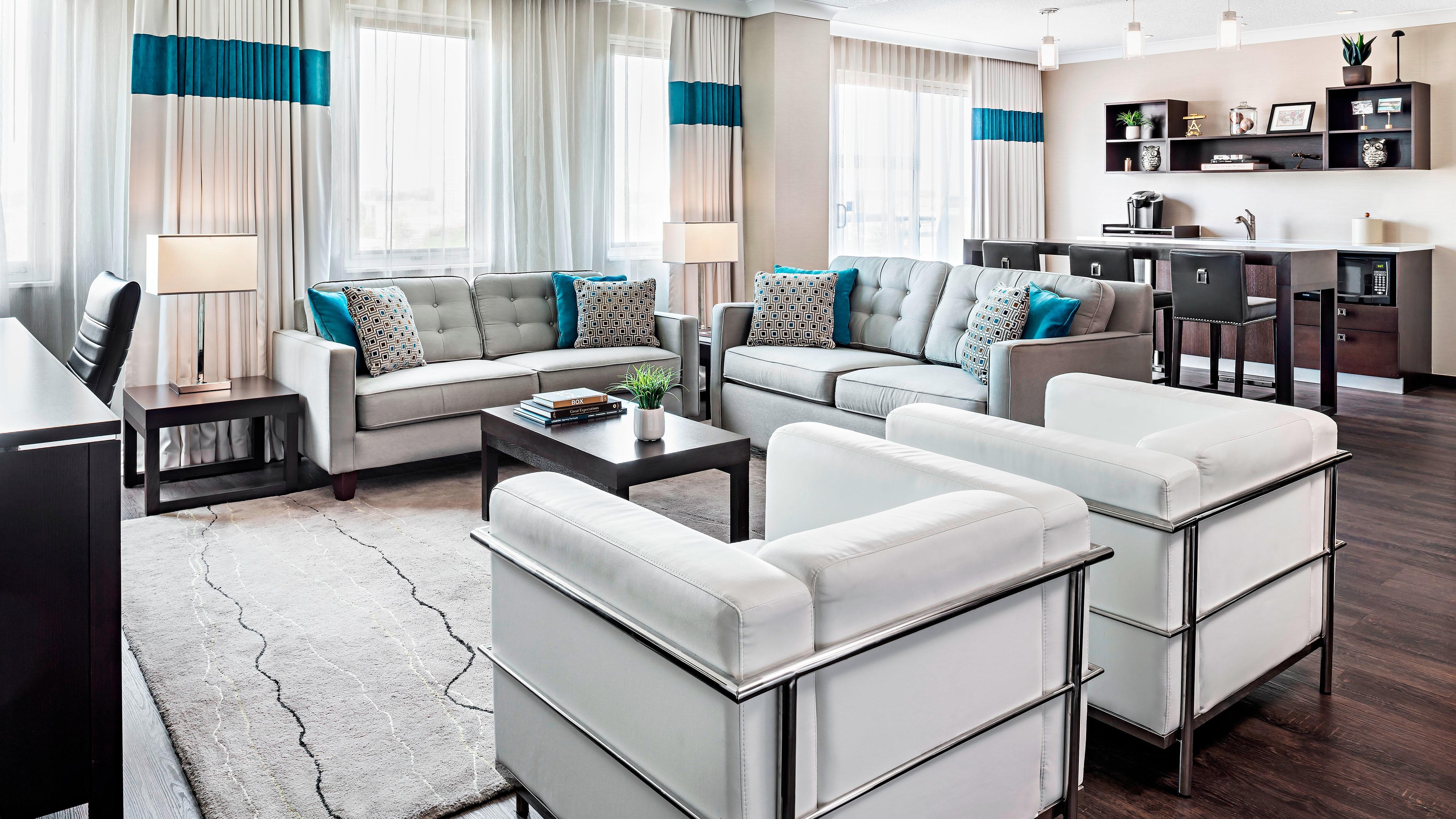 Canapés et fauteuils du salon