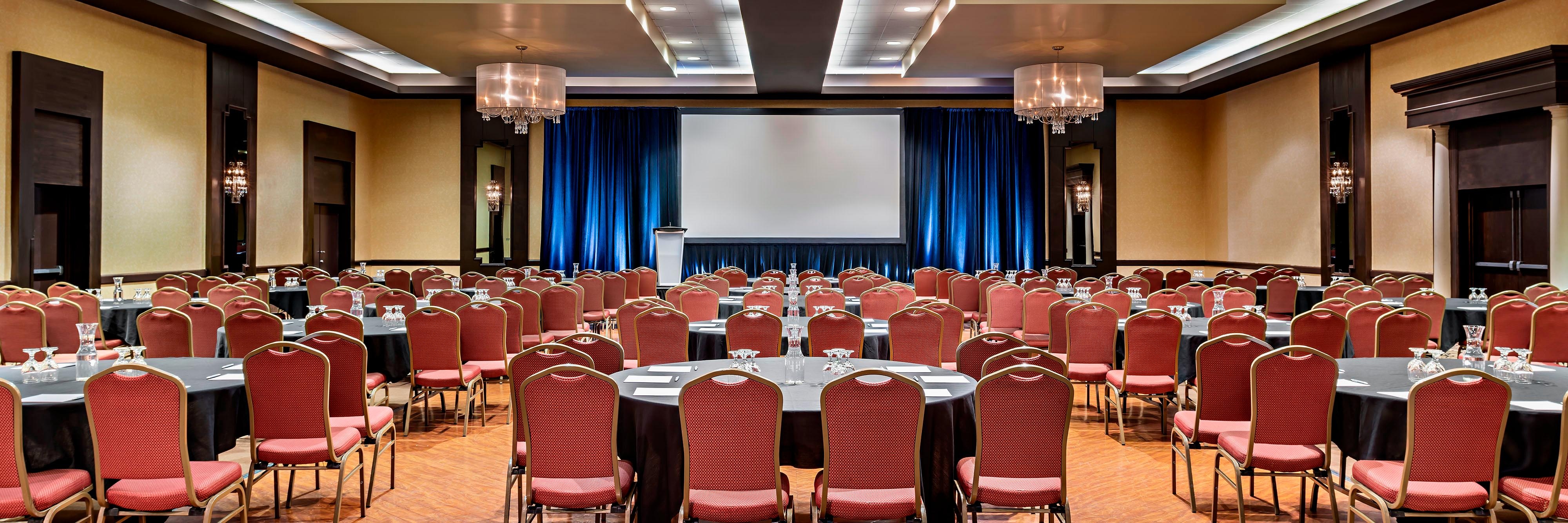 Ballroom classroom setup