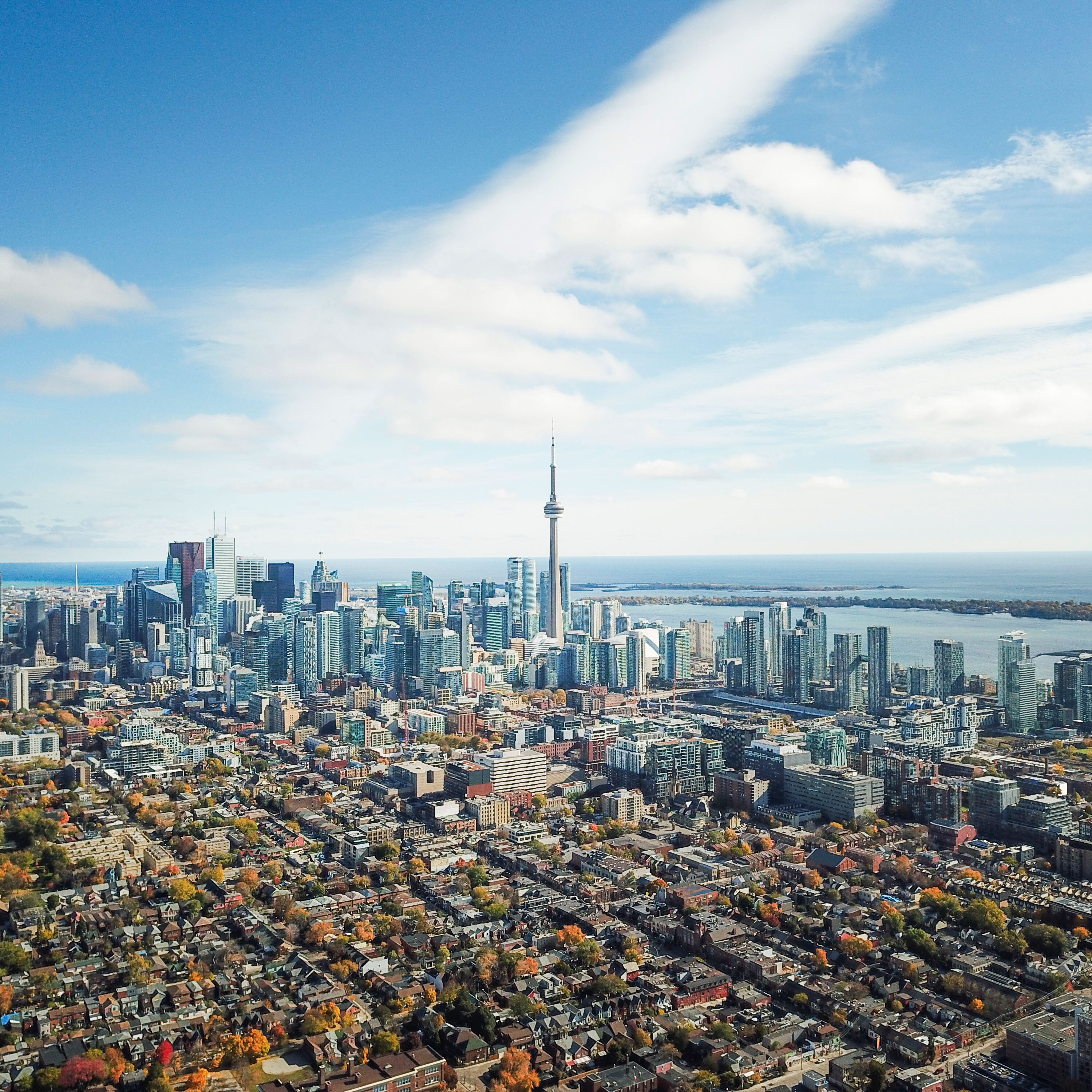 Toronto city skyline