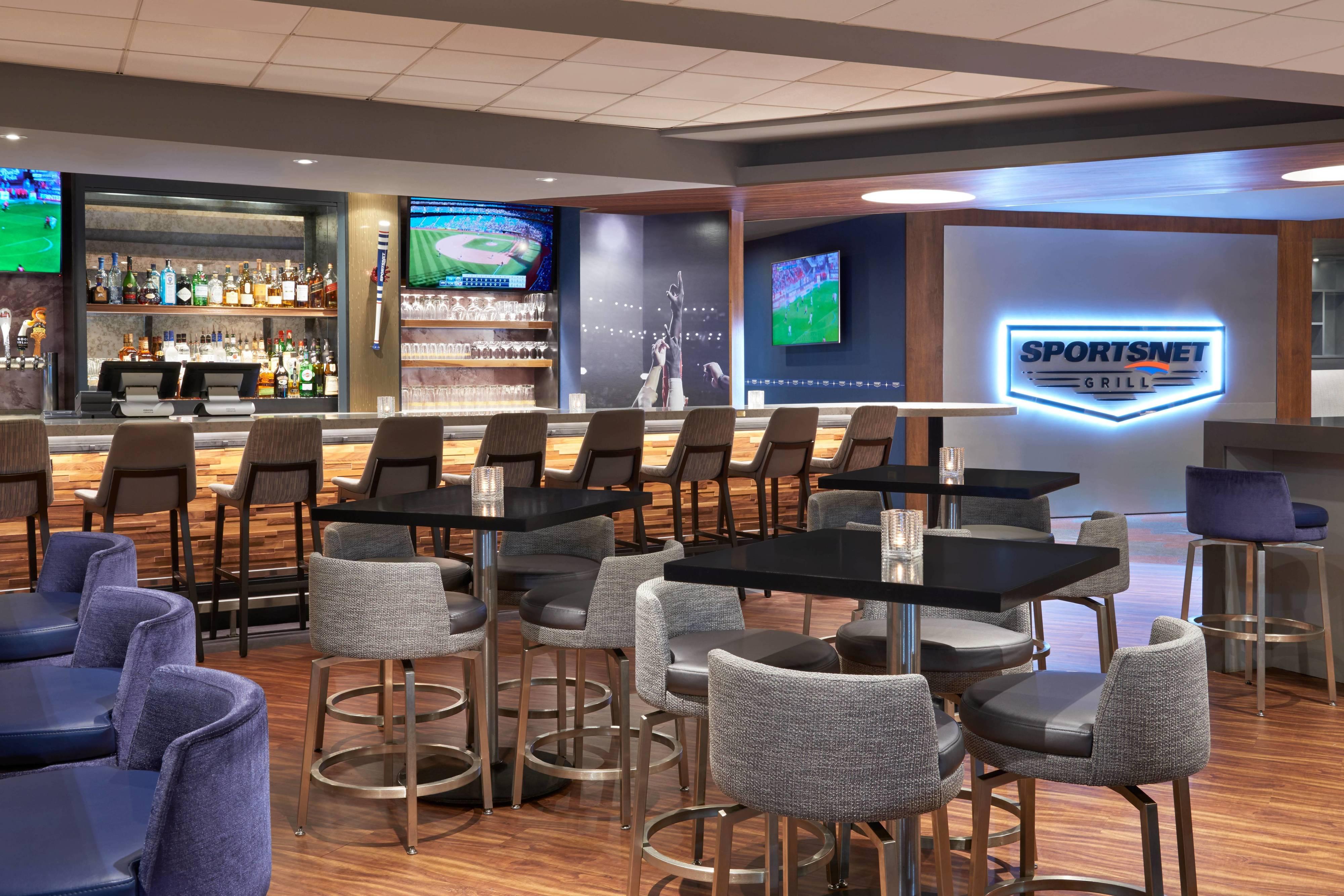 Sportsnet Grill with 16 big screen TVs