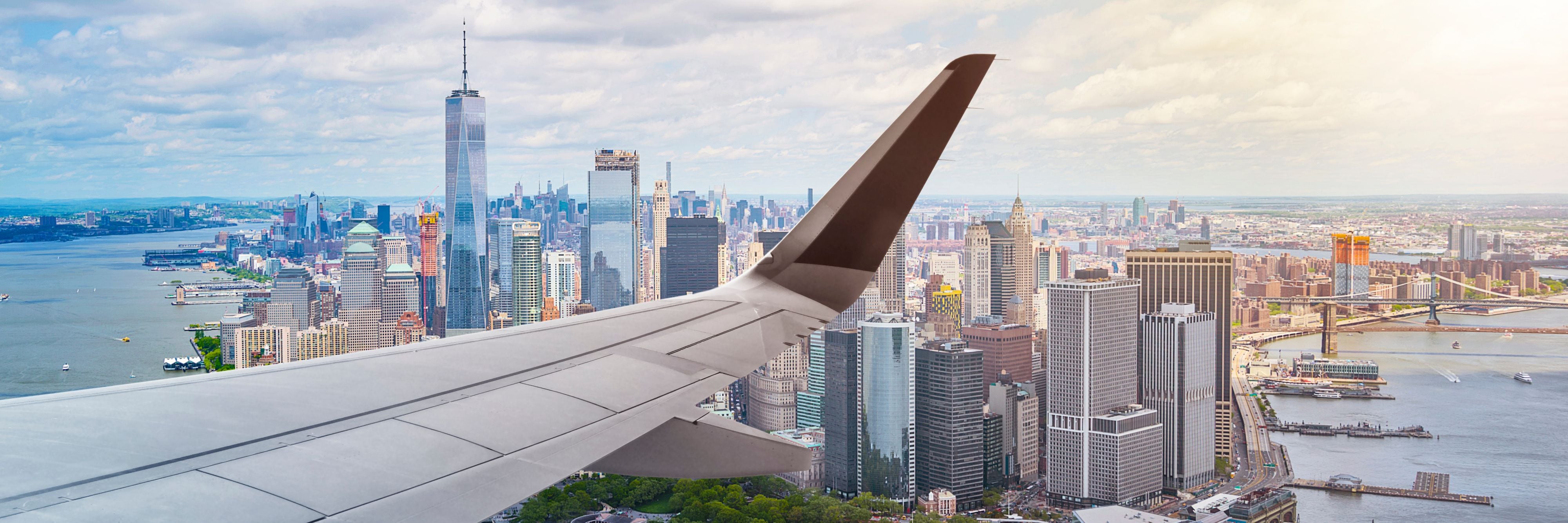 Pemandangan Pesawat NYC