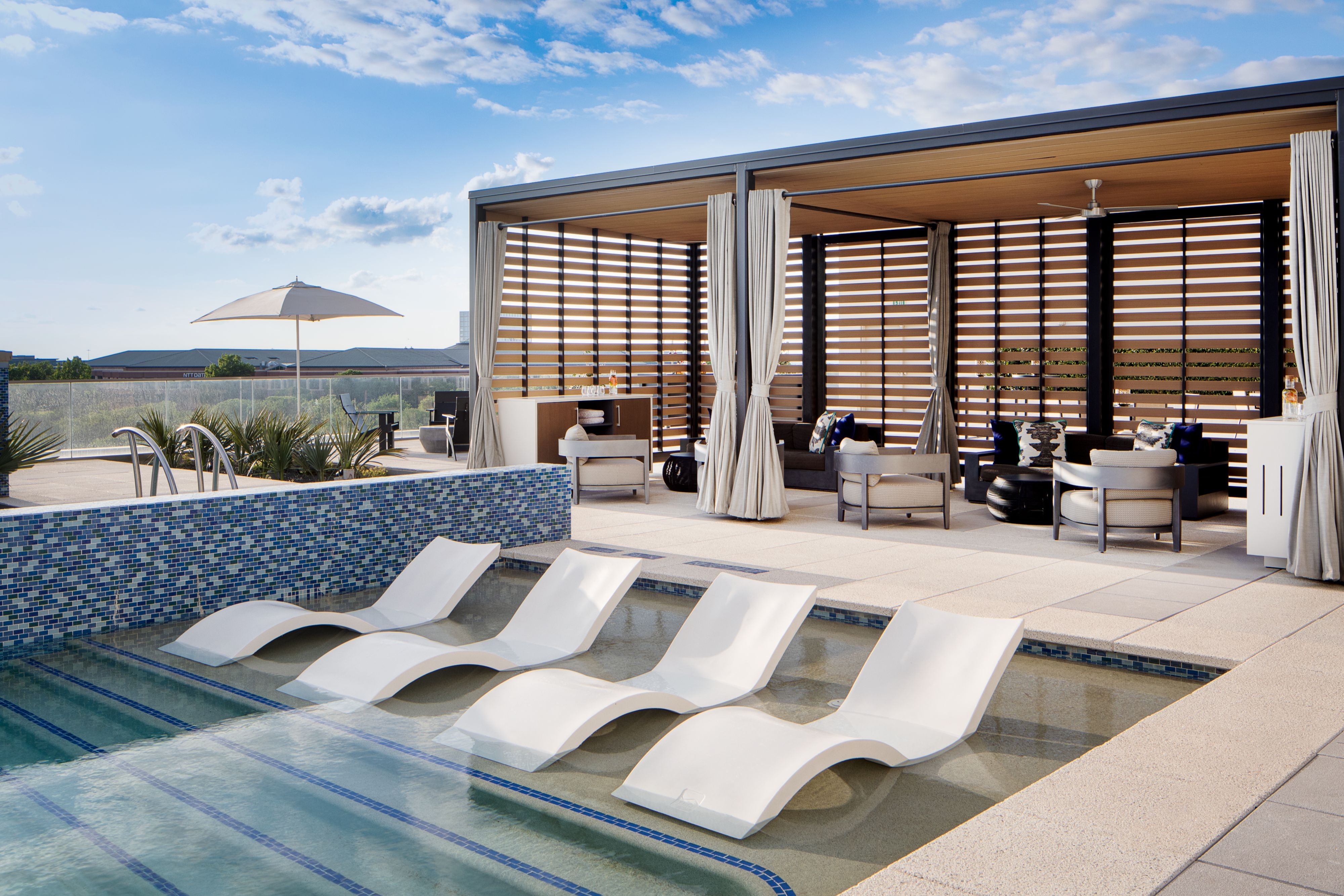 Outdoor swimming pool