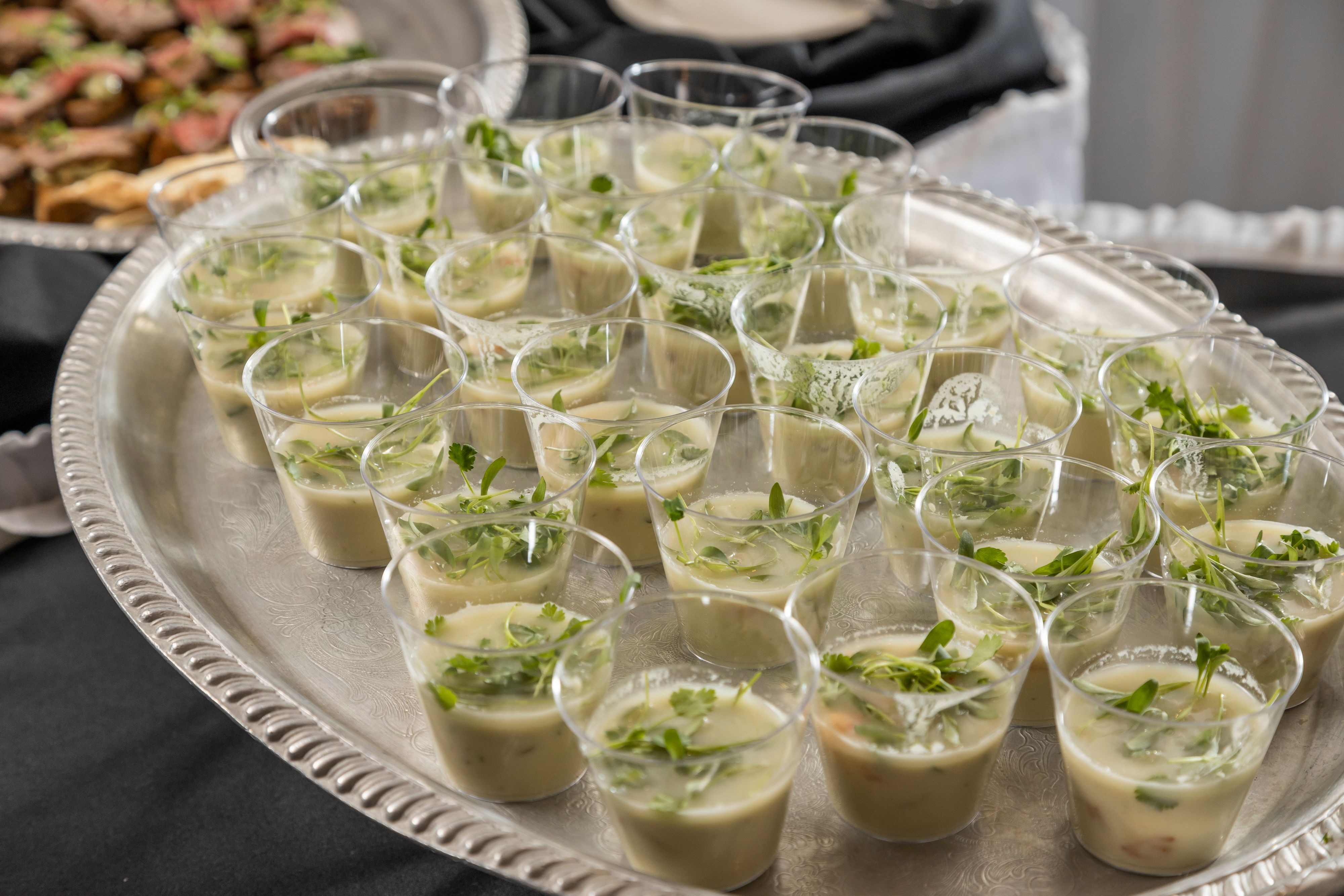 Tray of appetizers