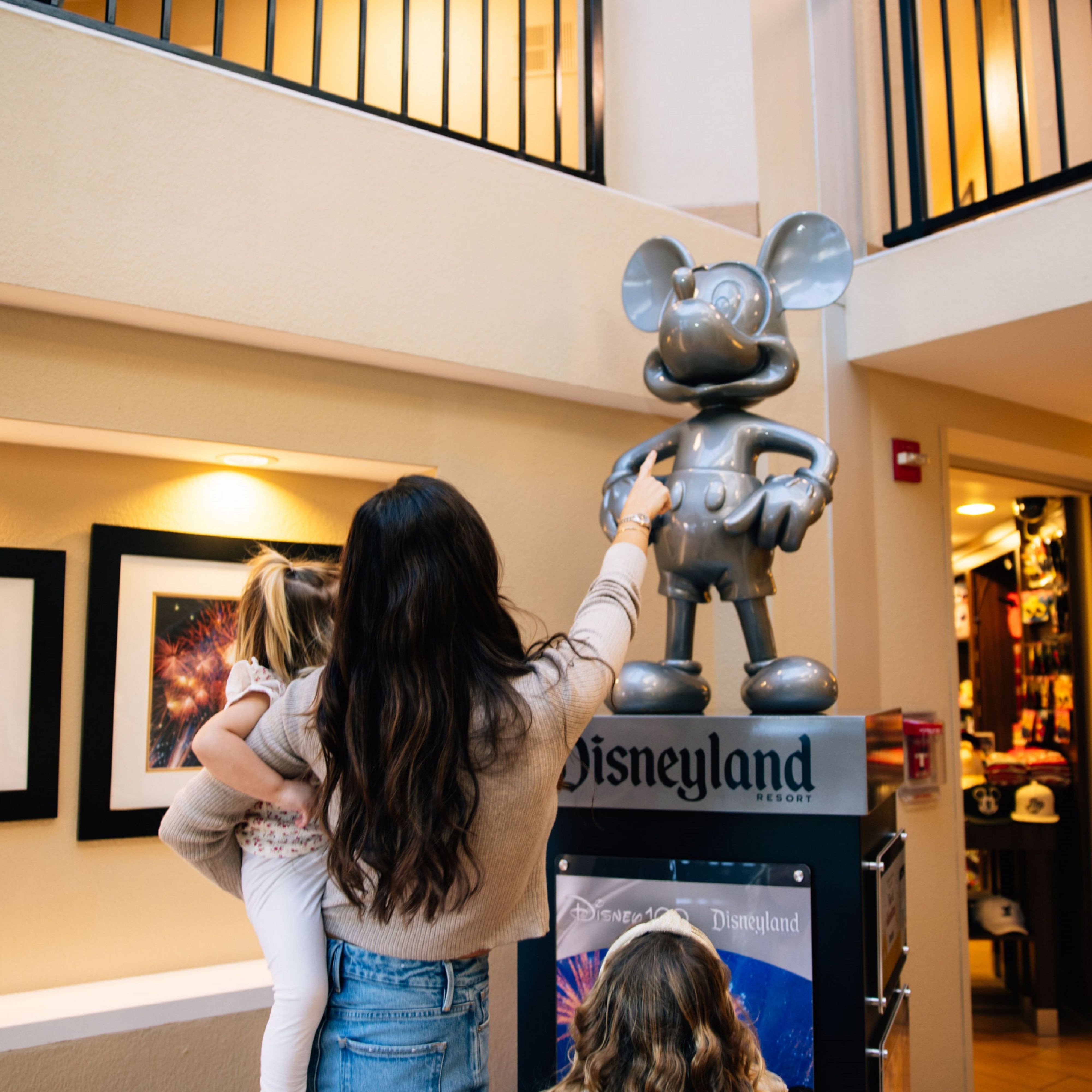 Mickey Mouse statue