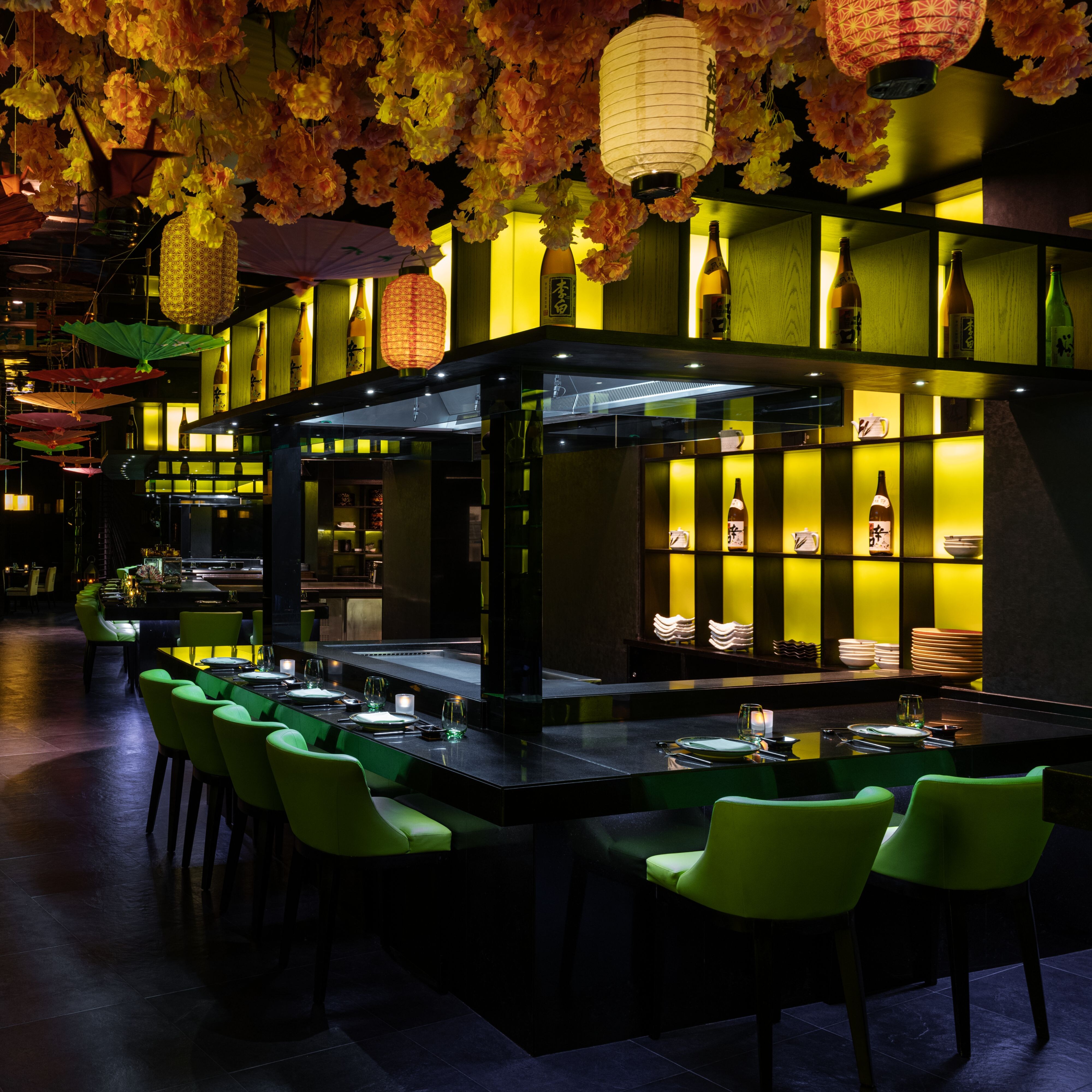 Salle à manger du restaurant