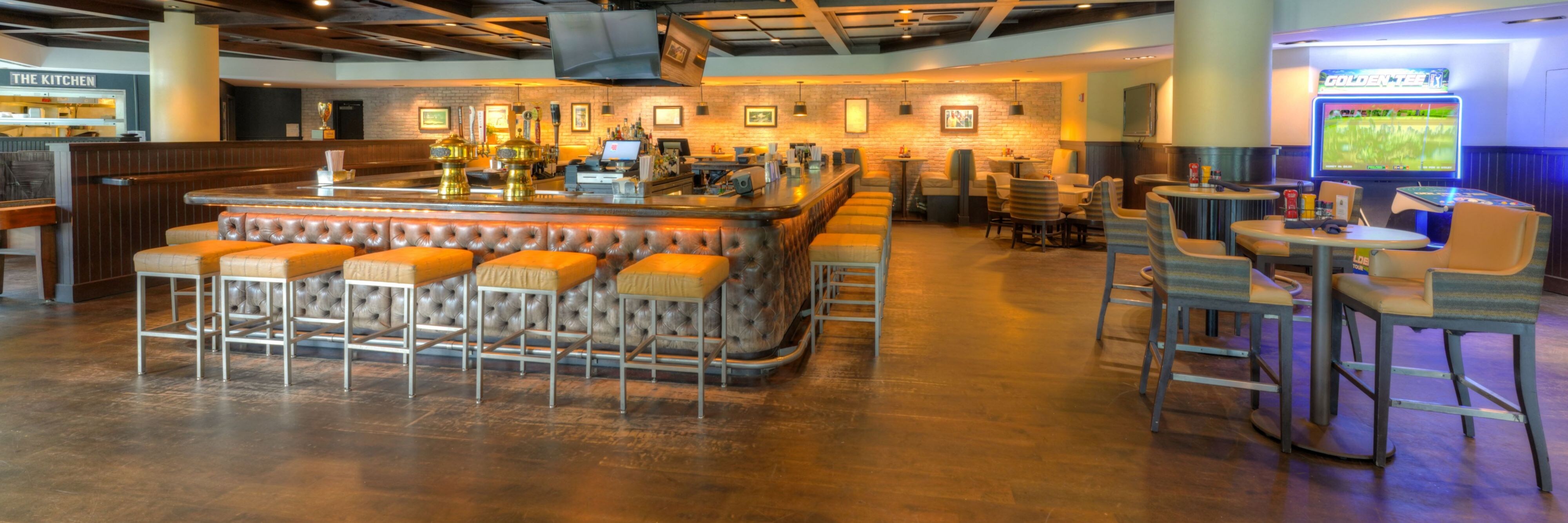 Bar seating area