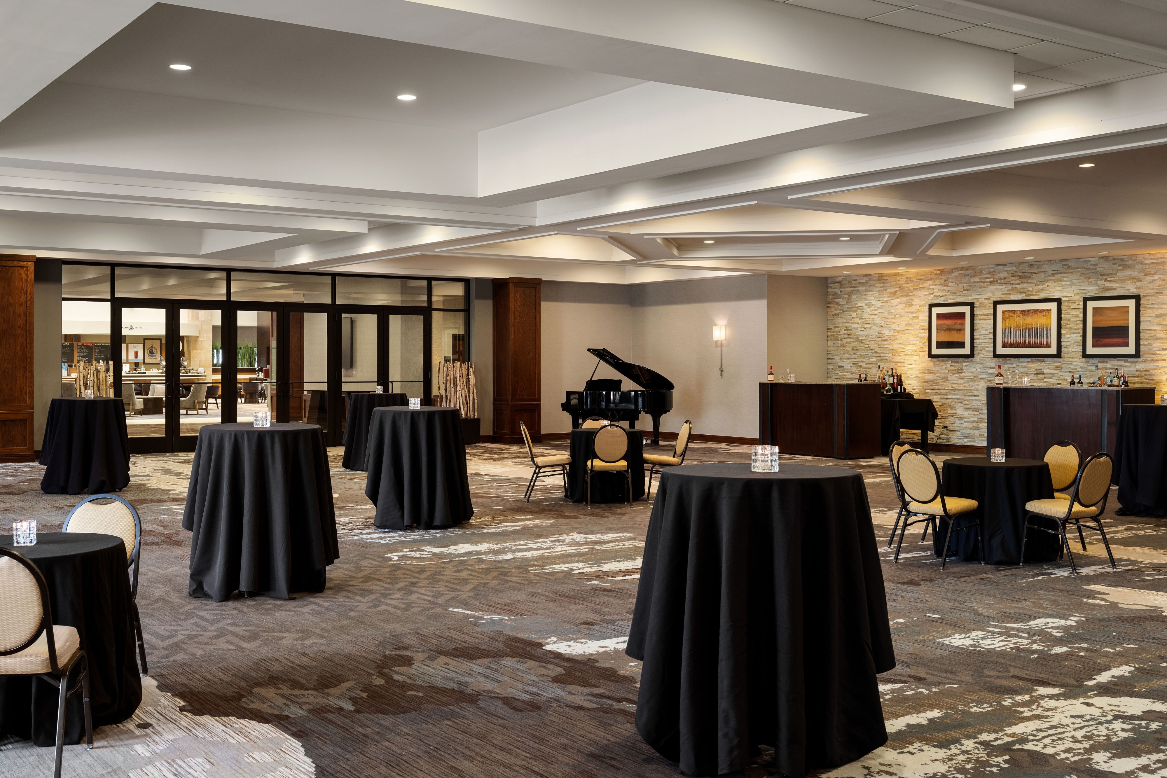 Pre-function area with bar