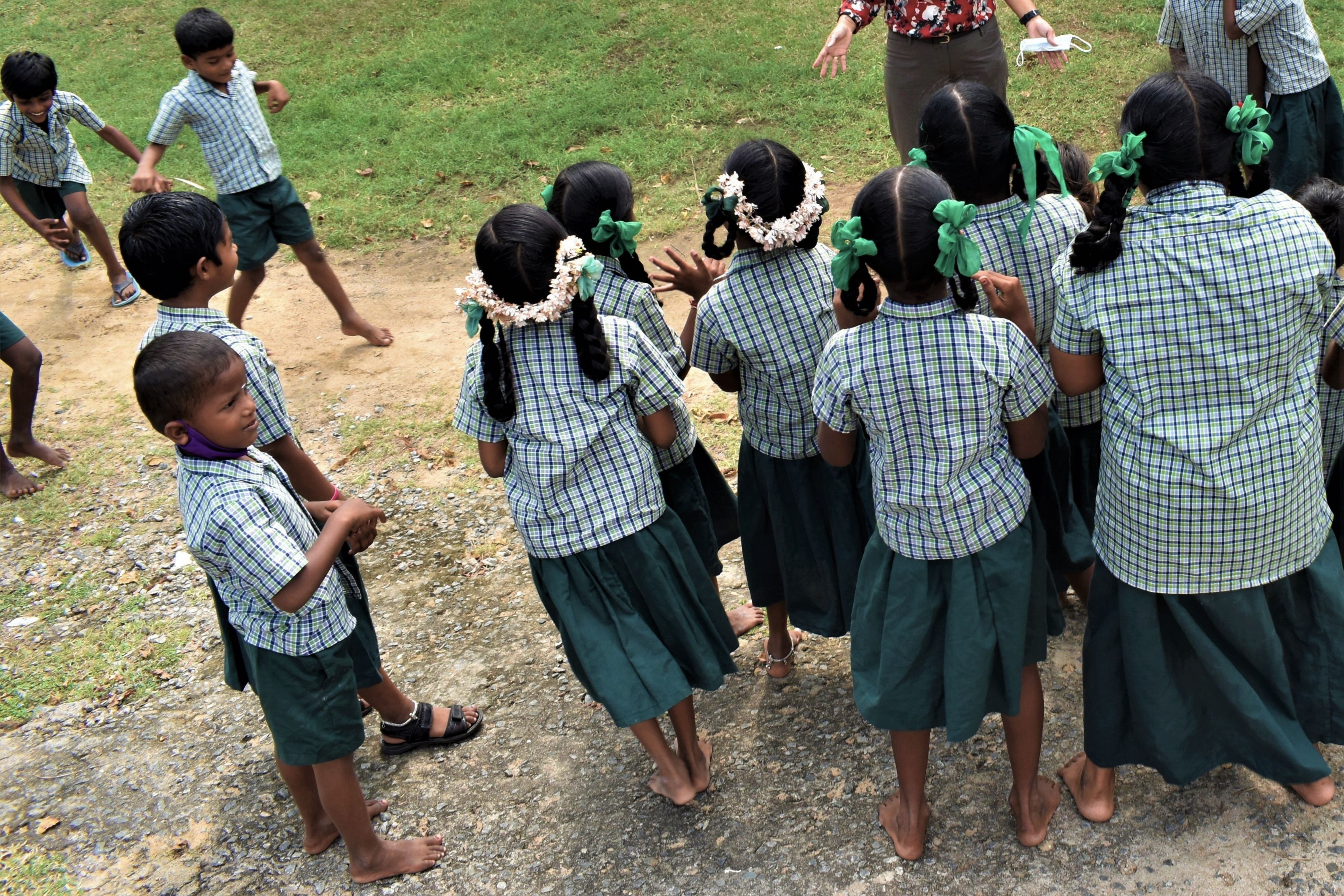 Associate Engaging with Children