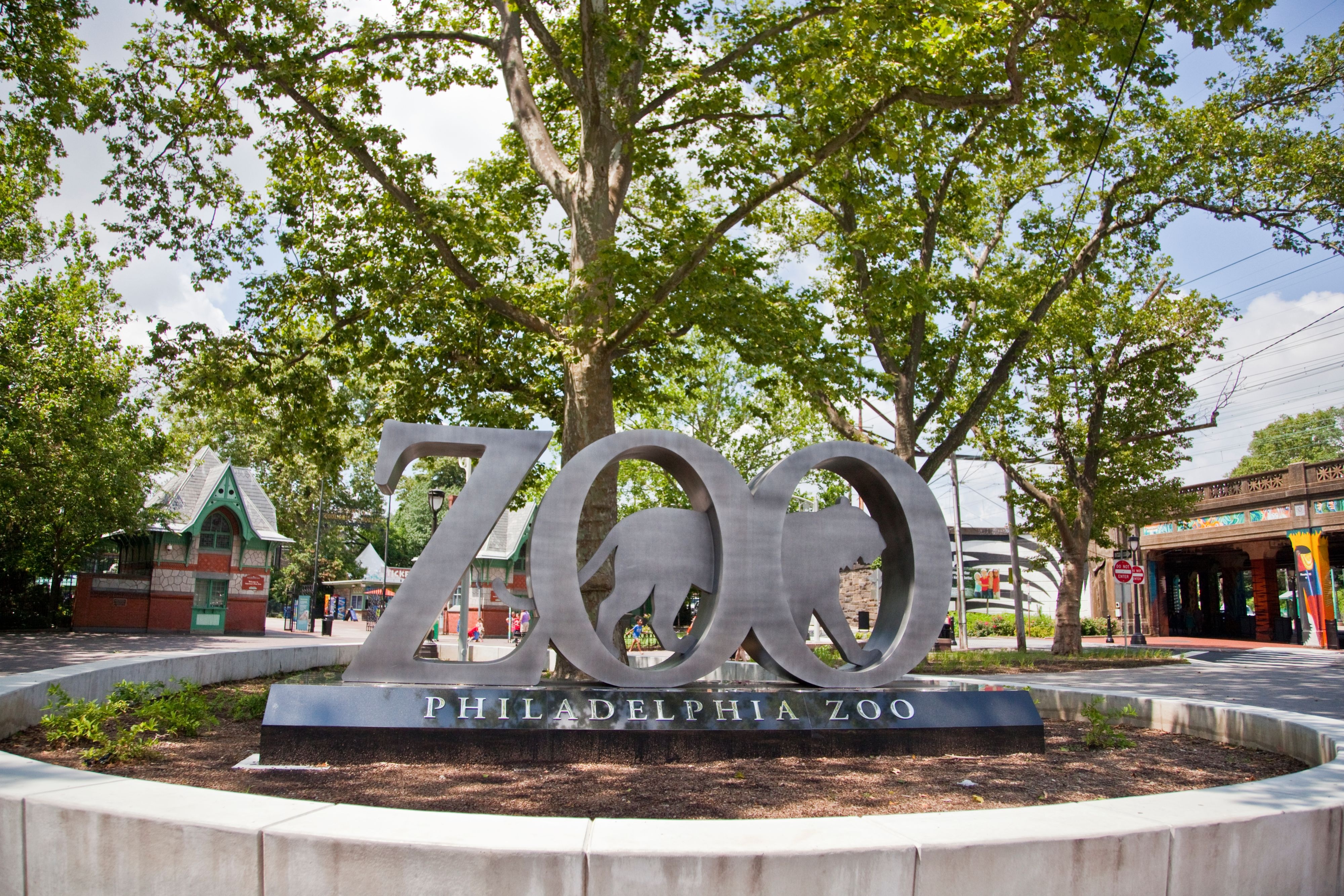 Philadelphia Zoo sign