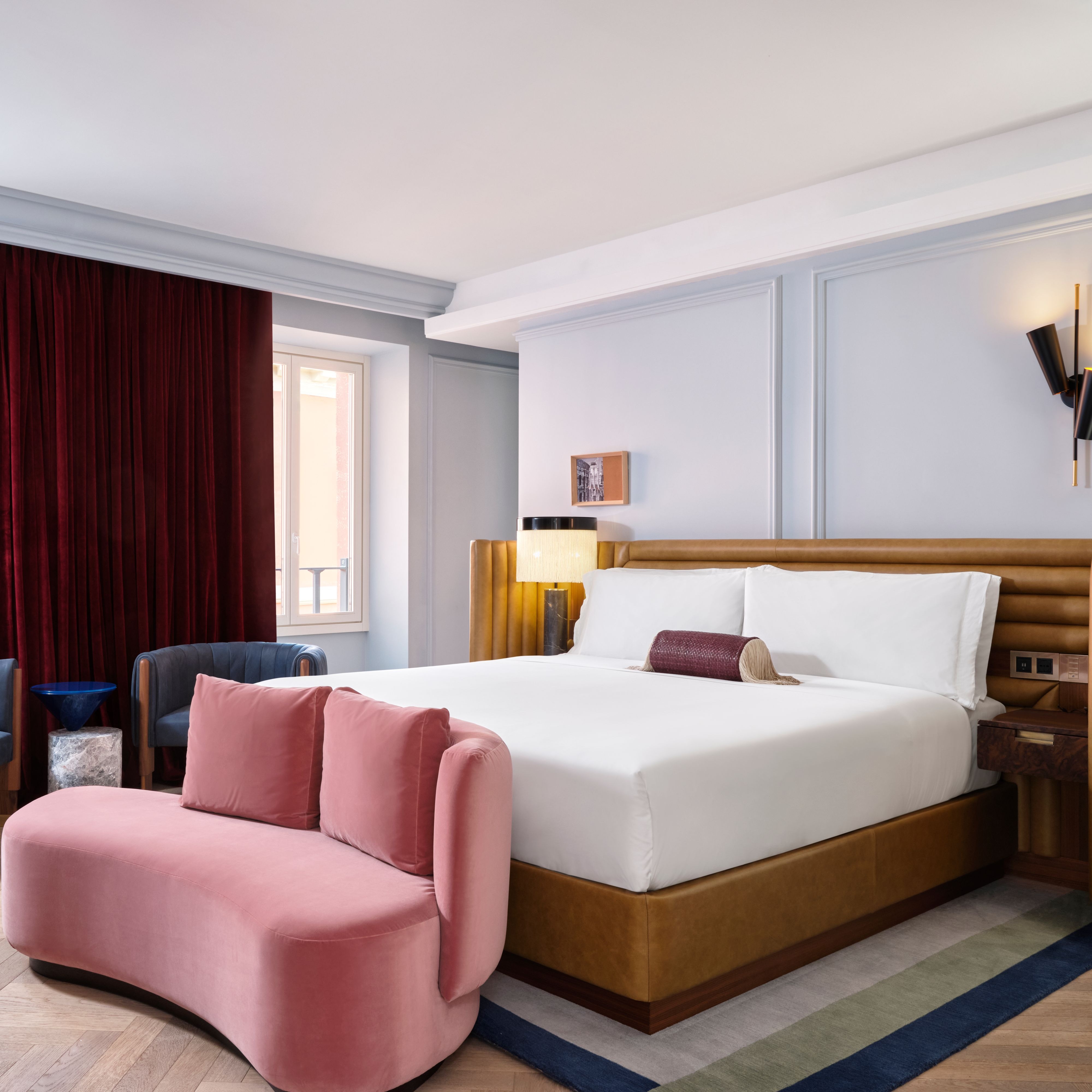 Camera da letto della suite