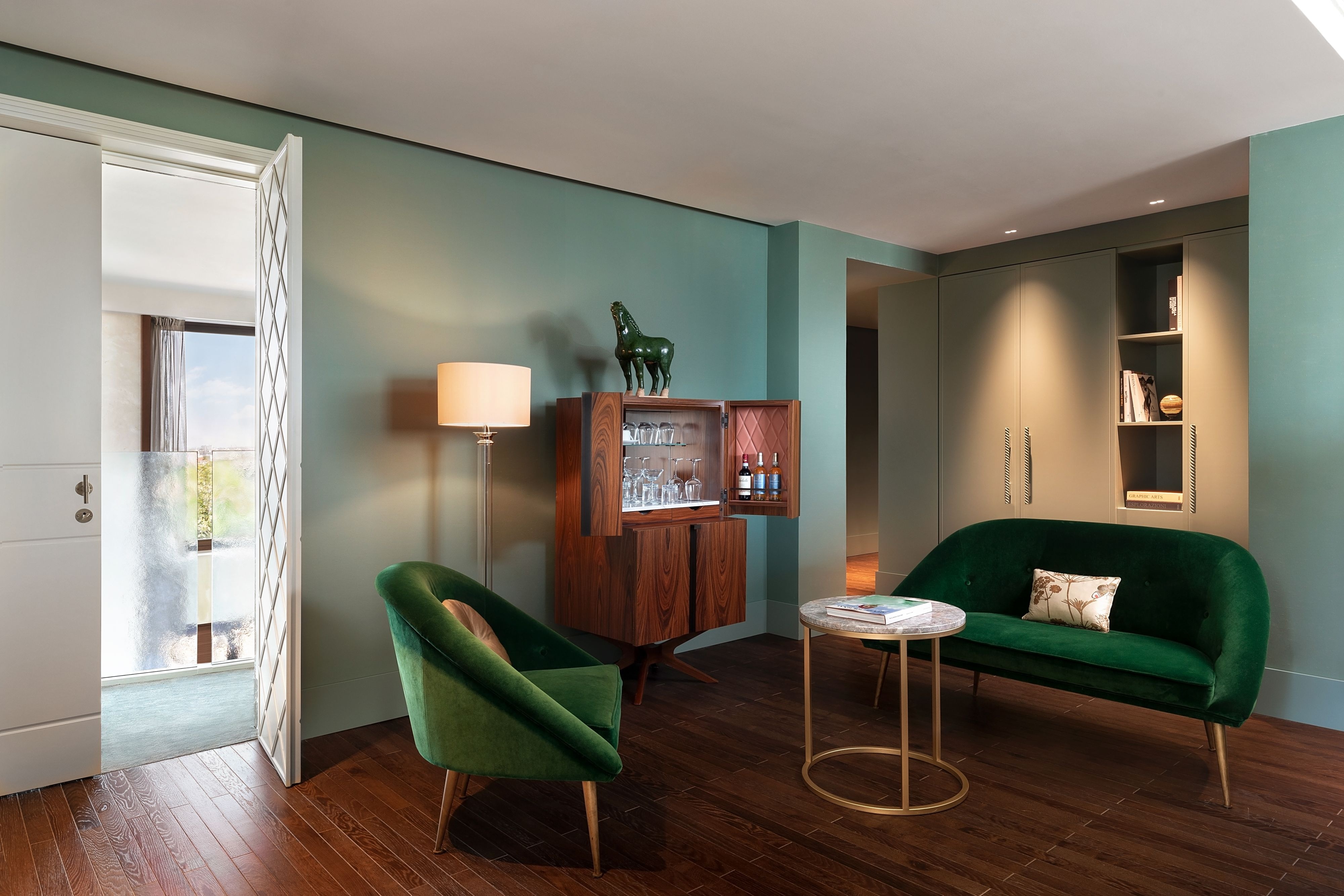 Presidential Suite seating area