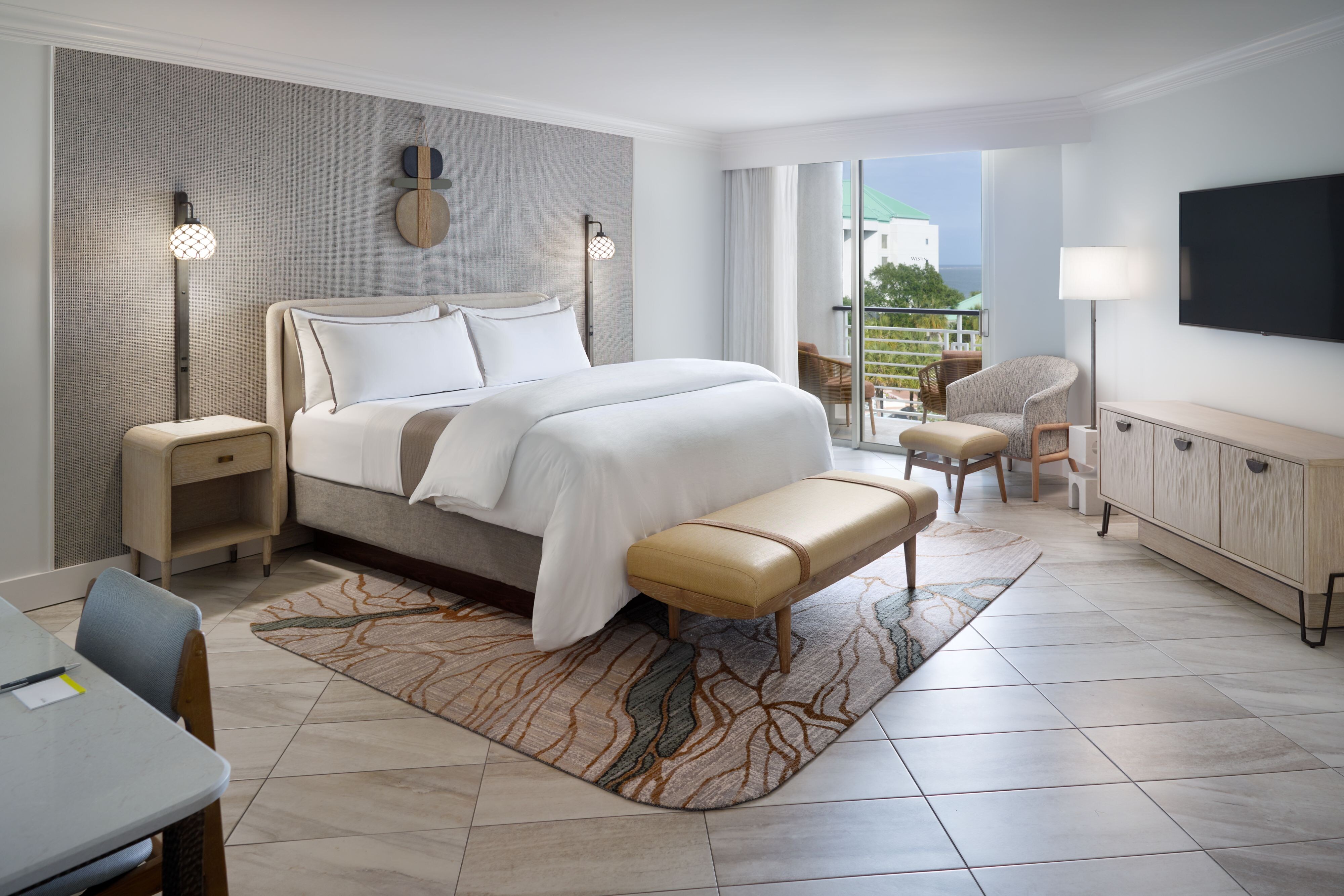 Guest suite bedroom