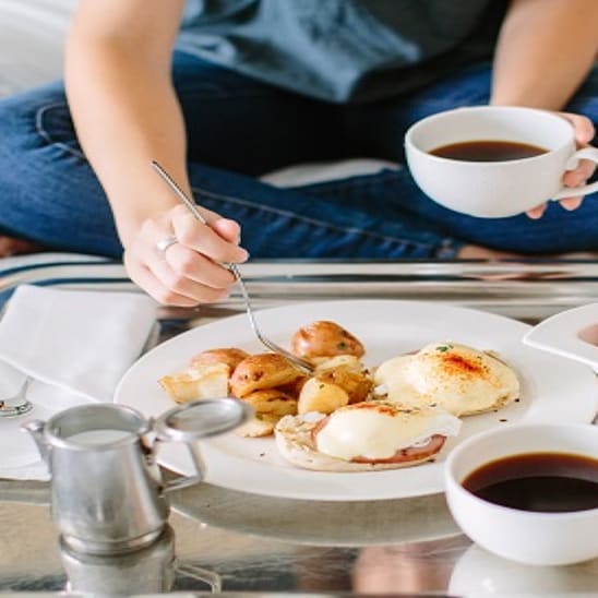 Breakfast in bed