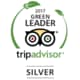 2017 Trip Advisor Green Leader Silver Hotel Logo