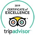 TripAdvisor 2019 Certificate of Excellence Award Hotel